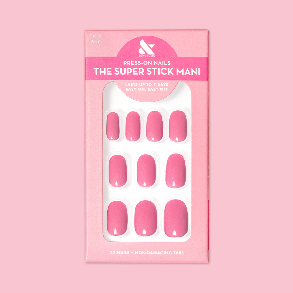 Taffy - Tab Press-On | Short | Round - Part of Set、mySite、solidvoid