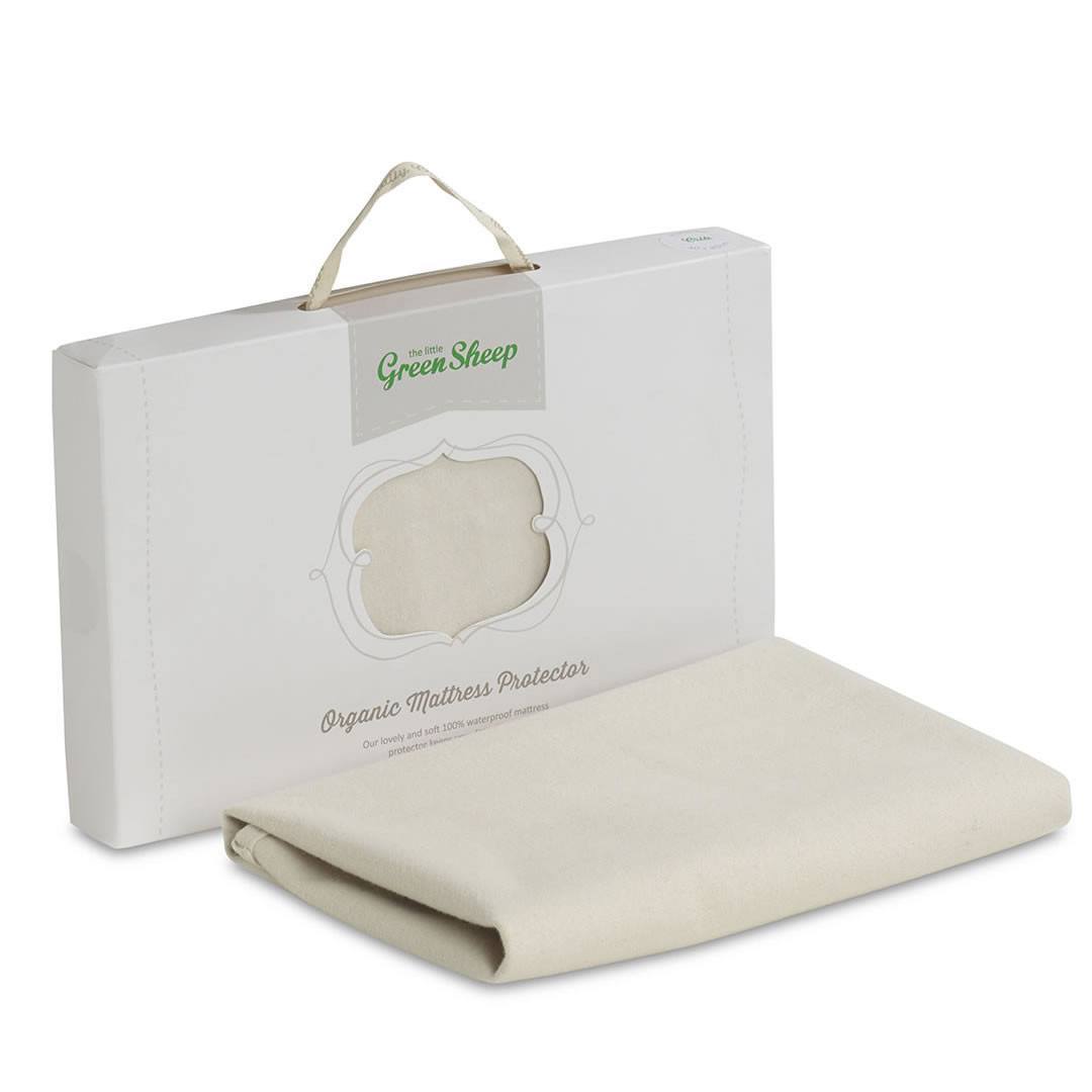  The Little Green Sheep - Organic Mattress Protector - Moses Basket 30x70cm、mySite、merchandisen