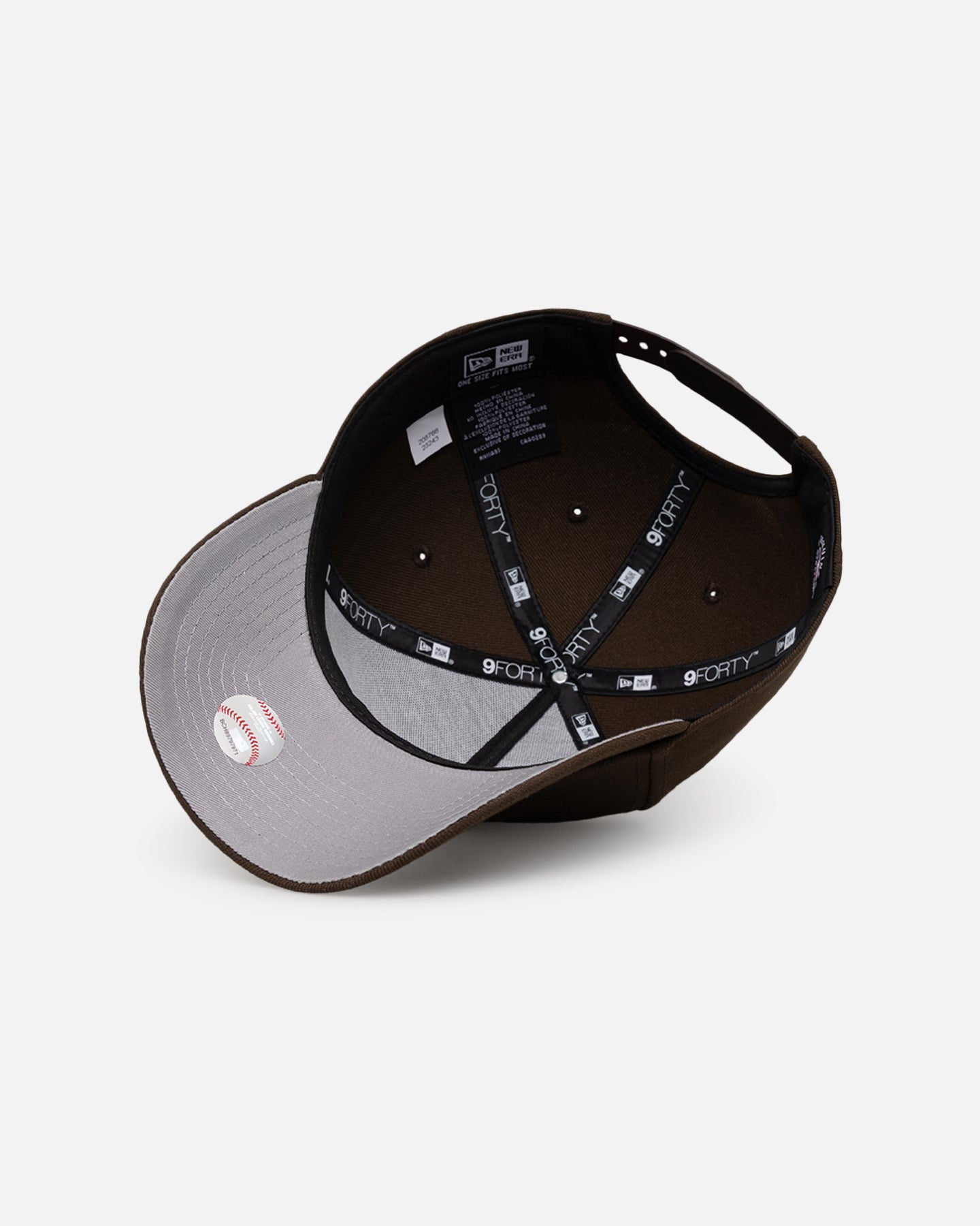 New Era Los Angeles Dodgers 'Upside Down LA Logo' 9FORTY A-Frame Snapback Walnut、mySite、zt4zffjzw