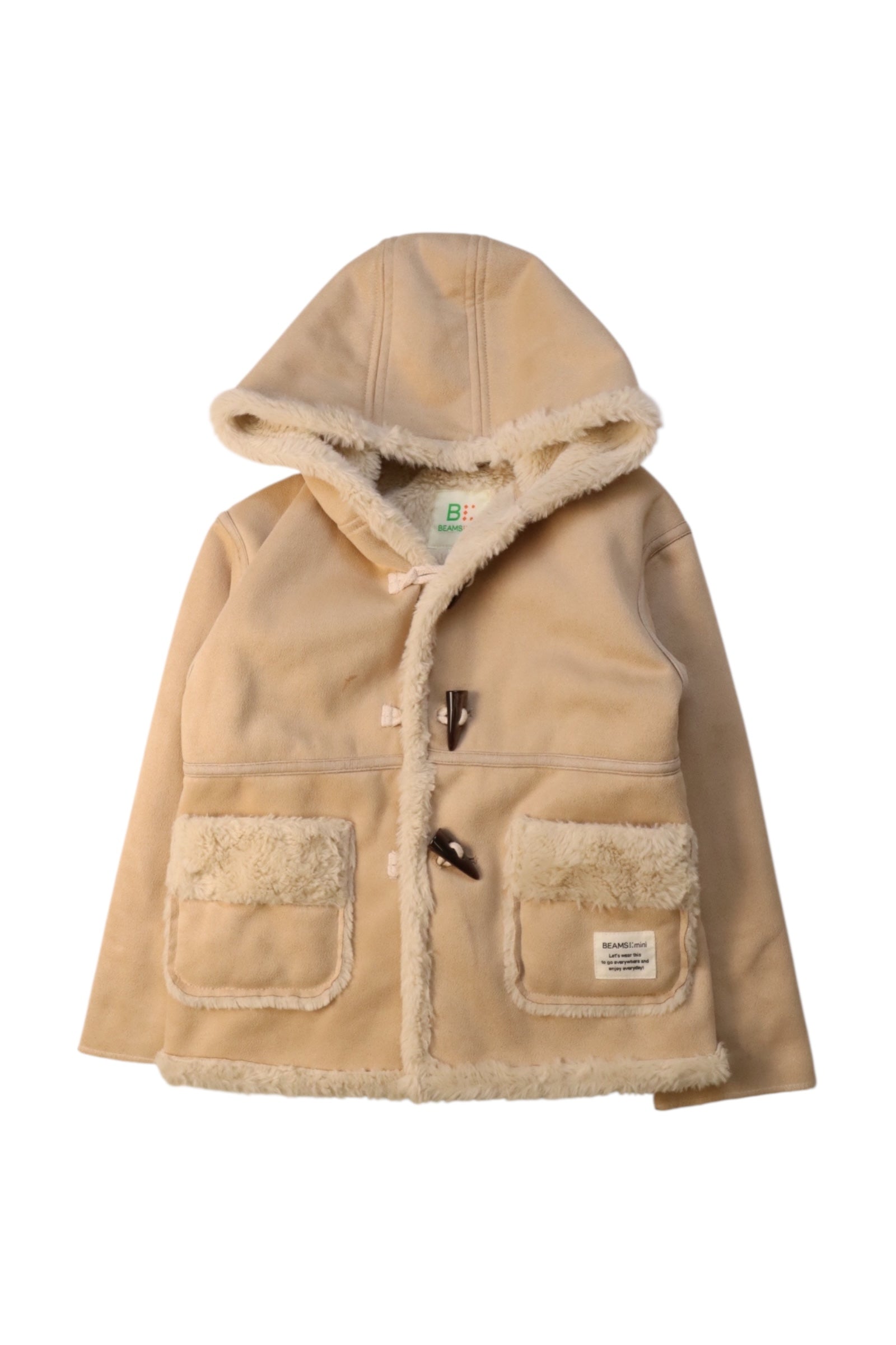 BEAMS Hooded Fleece-Lined Coat 2-3T、mySite、g9winljtr
