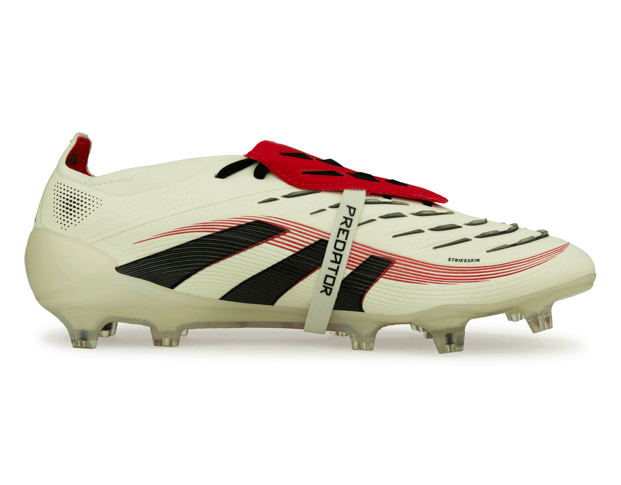 adidas Men's Predator Elite Foldover Tongue FG Off White/Core Black、mySite、noshort