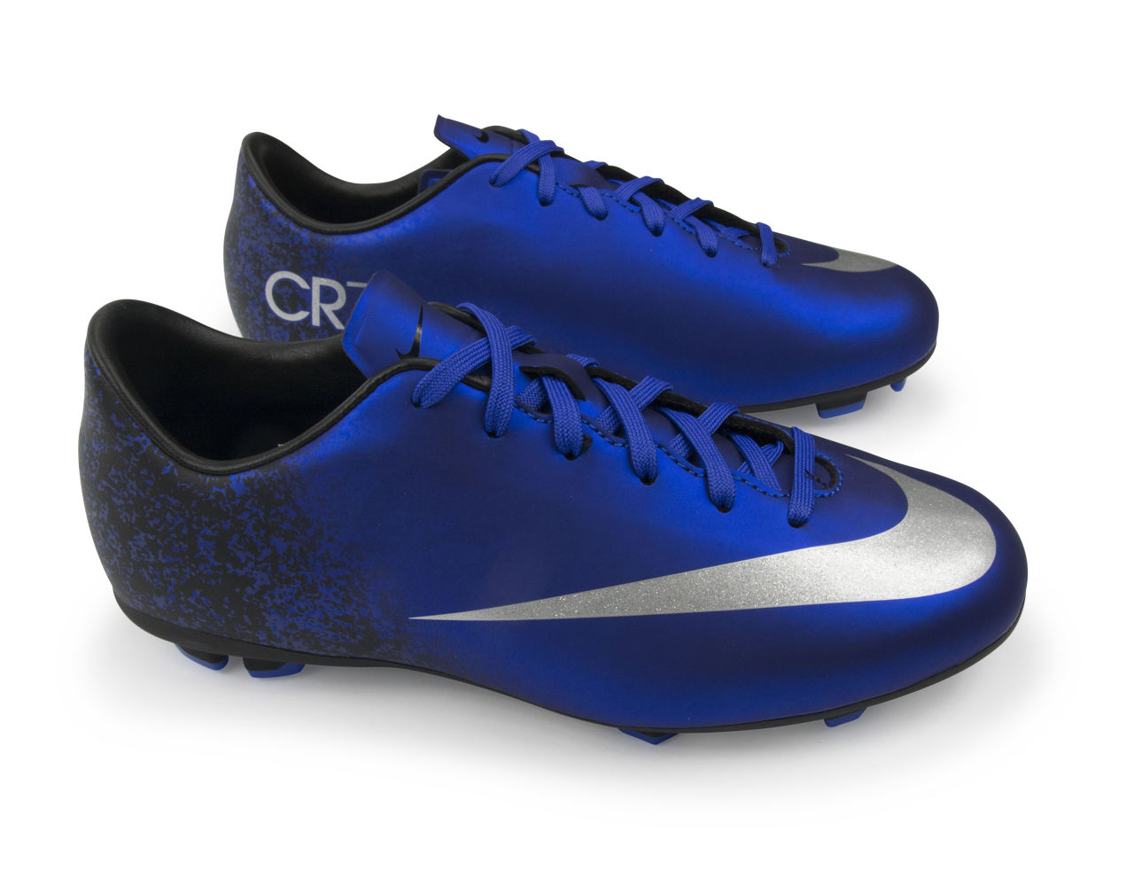 Nike Kids Mercurial Victory V CR7 FG Deep Royal Blue/Metallic Silver、mySite、noshort