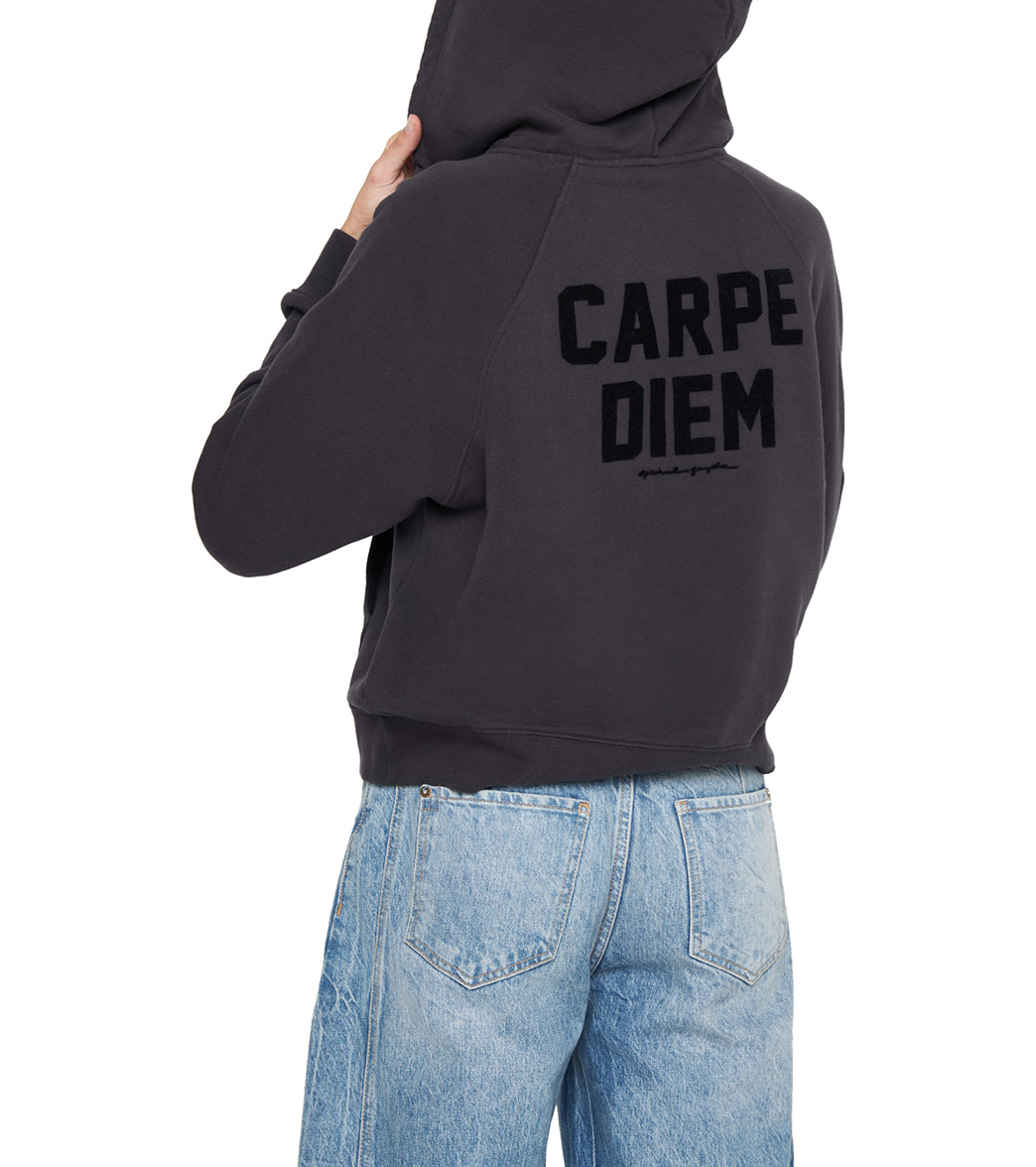 Spiritual Gangster Noir Diem Everyday Zip Hoodie、mySite、noshort