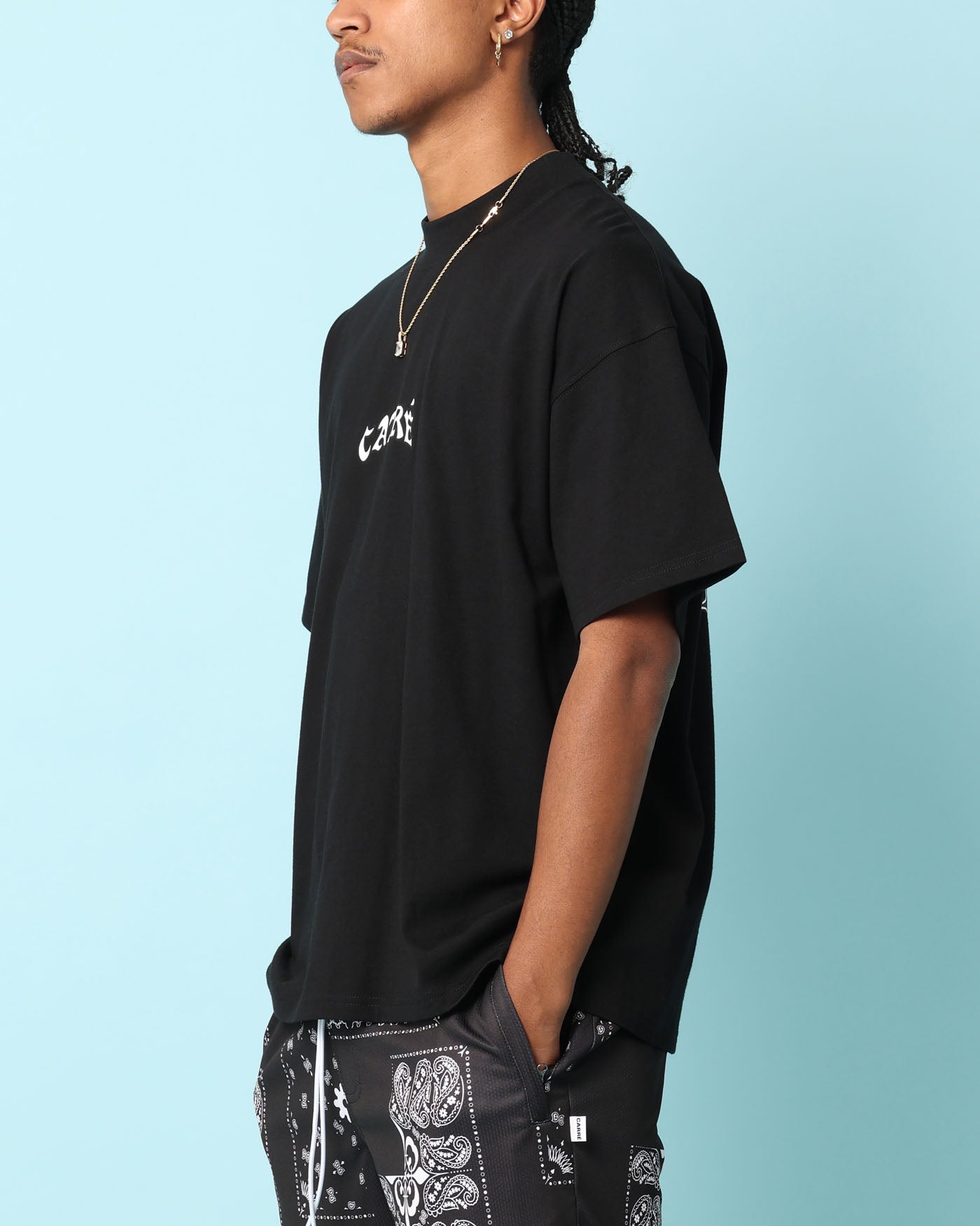 Carré Members Only Oversized T-Shirt Black、mySite、zt4zffjzw