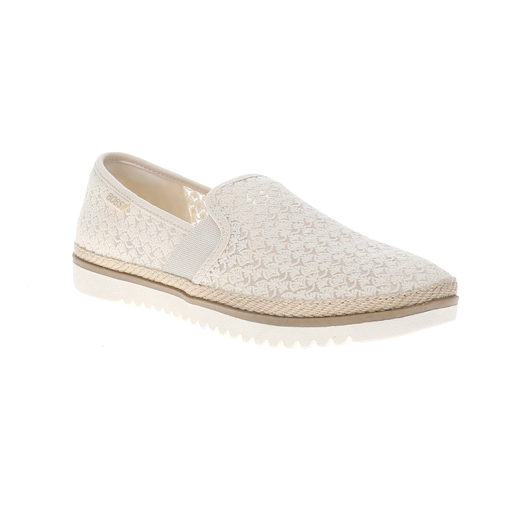 Bobs Flexpadrille Embroidered Slip On Flats、mySite、gtrtttuynbv