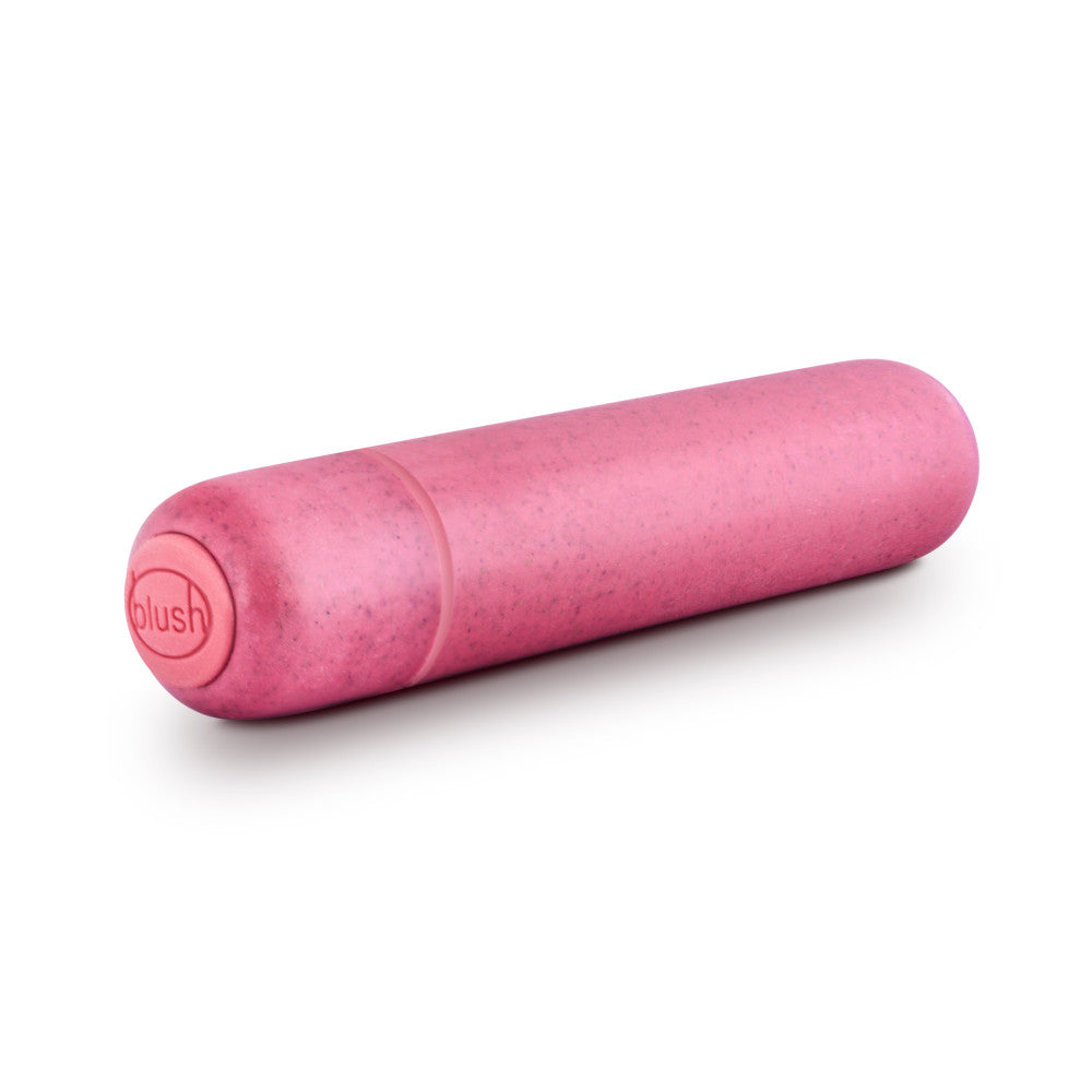 Gaia® By Blush | Eco Bullet: Plant-Based 4 Smooth Waterproof Bullet Vibrator in Pink - Made from Sustainable BioFeel™、mySite、bottomscart