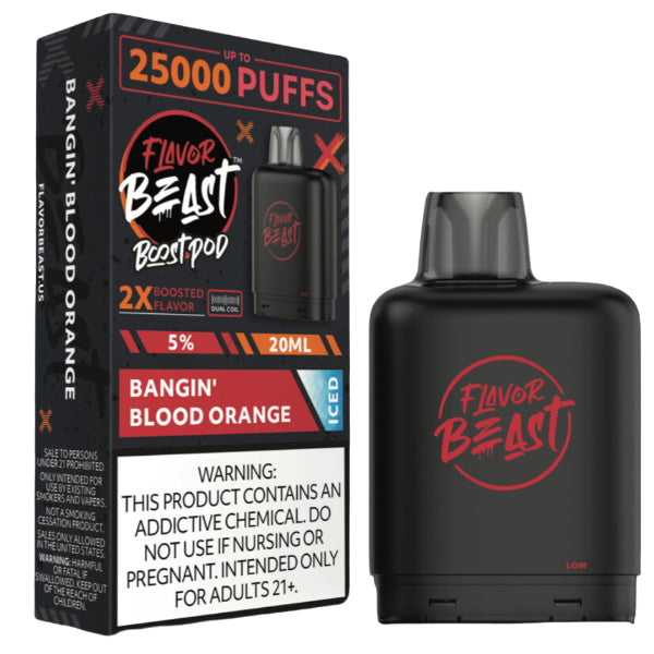Flavor Beast Boost Pods 25,000 Puffs (Battery not Included)、mySite、zt4zffjzw