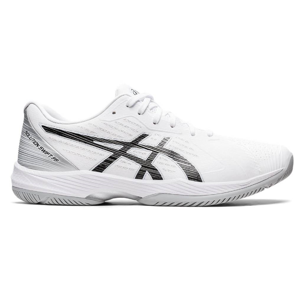 Asics Solution Swift FF Men's Tennis Shoe (White/Black)、mySite、neckold