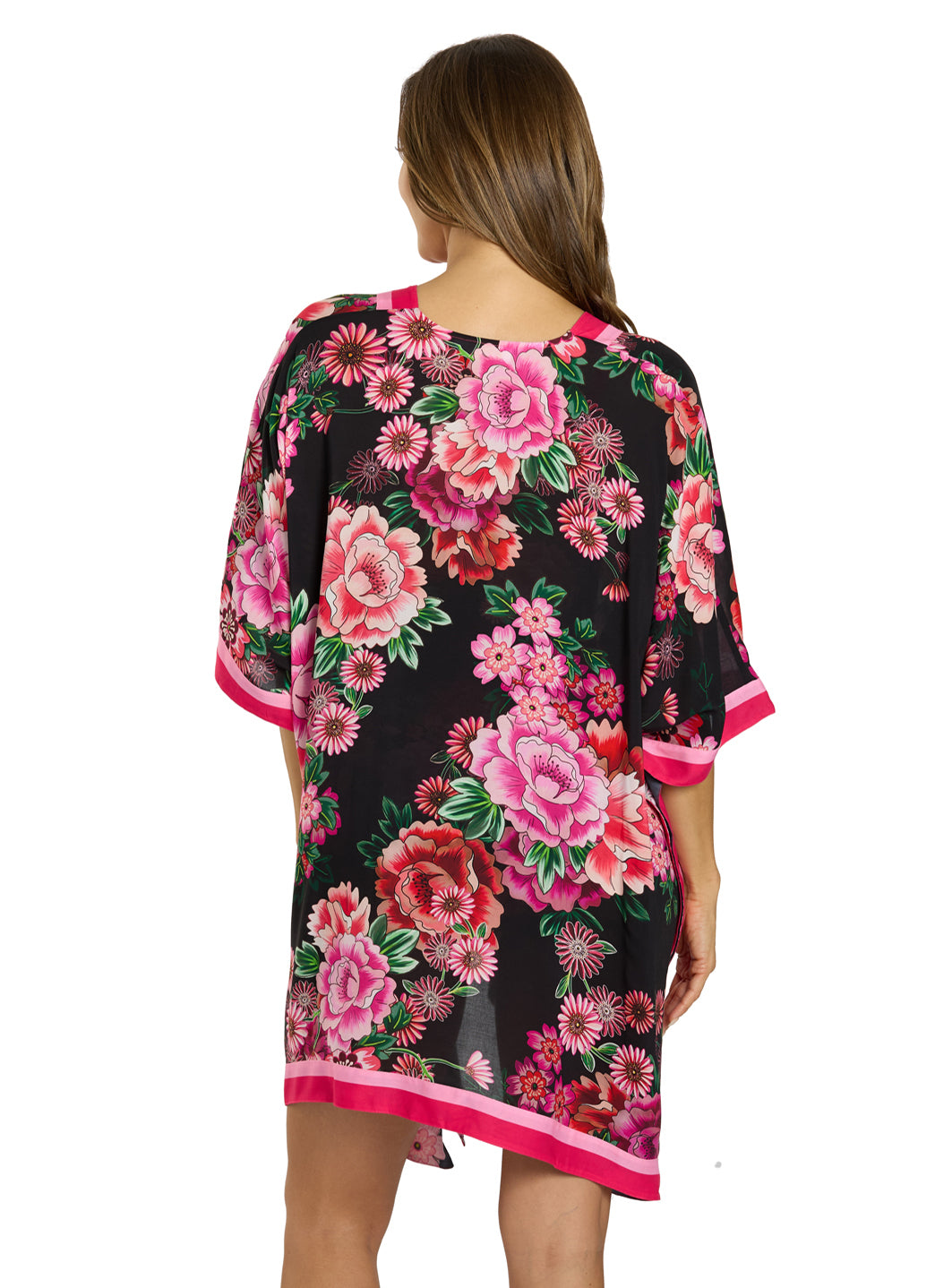 Johnny Was Women's Blum Short Kimono、mySite、noshort