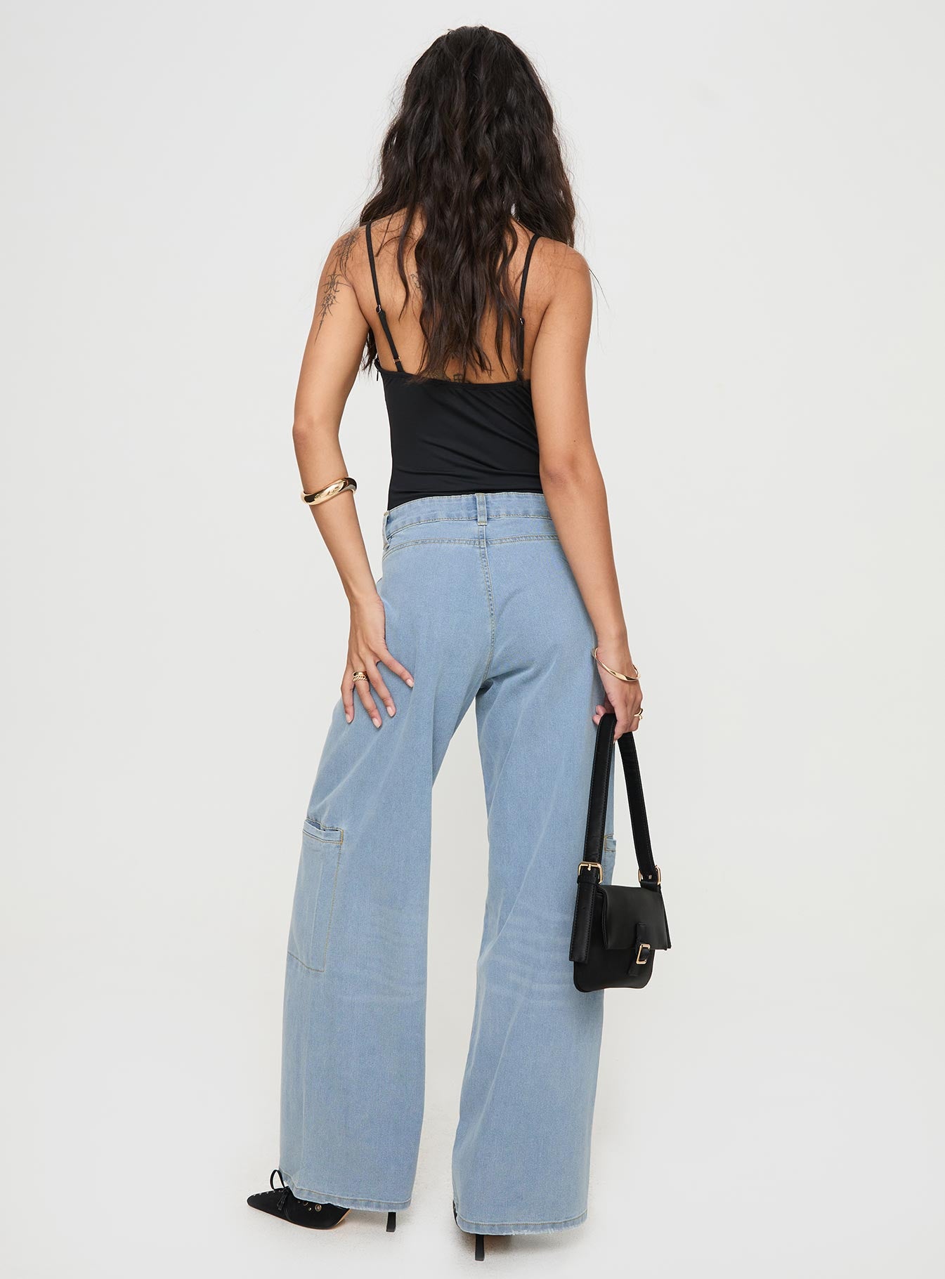 Calendar Low Rise Jeans Vintage Wash、mySite、solidvoid