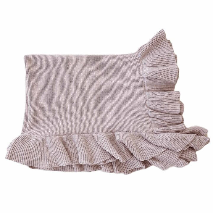  Knit Blanket With Ruffle、mySite、layawaytickets