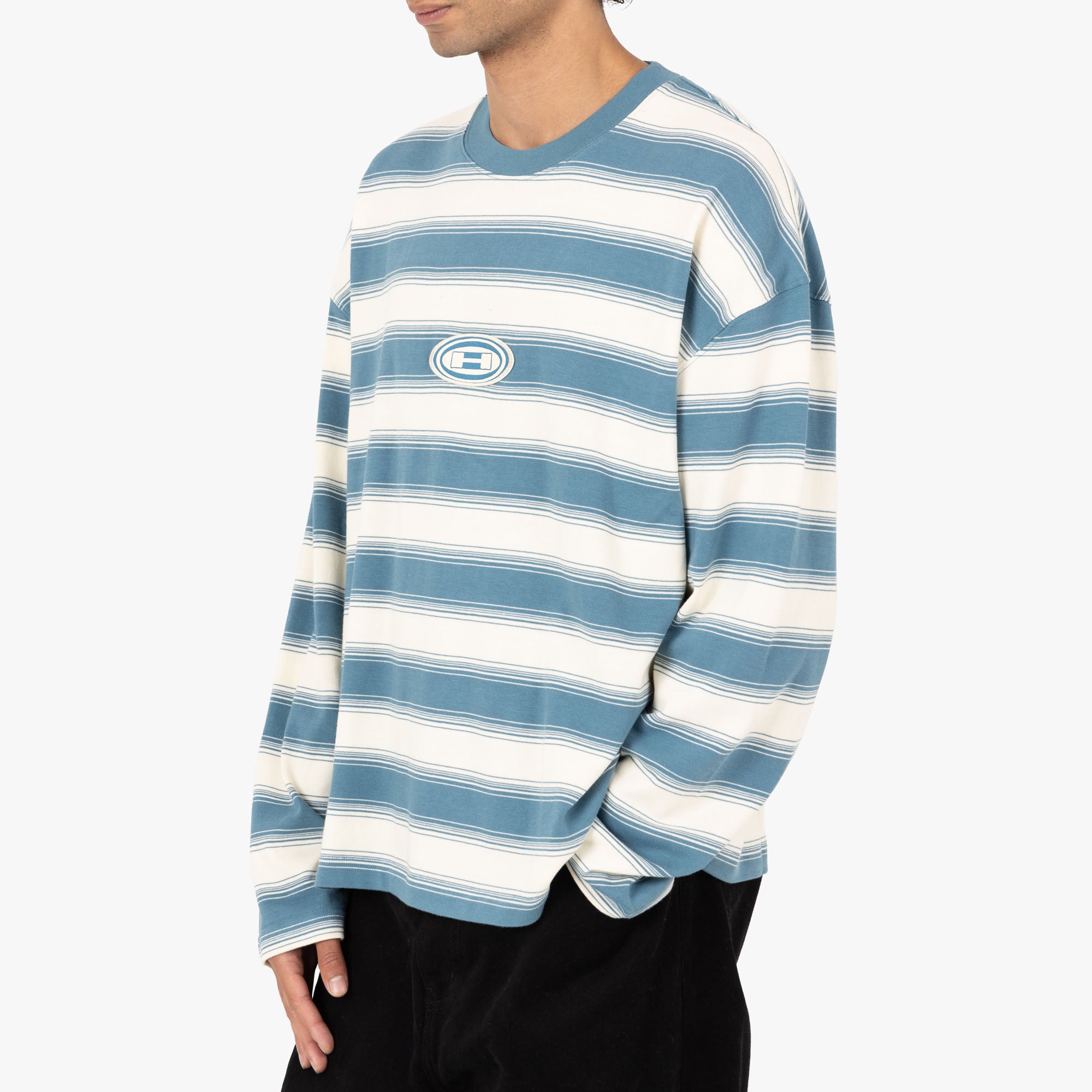  Honor The Gift 1988 Stripe Long Sleeve T-shirt / Cream、mySite、merchandisen