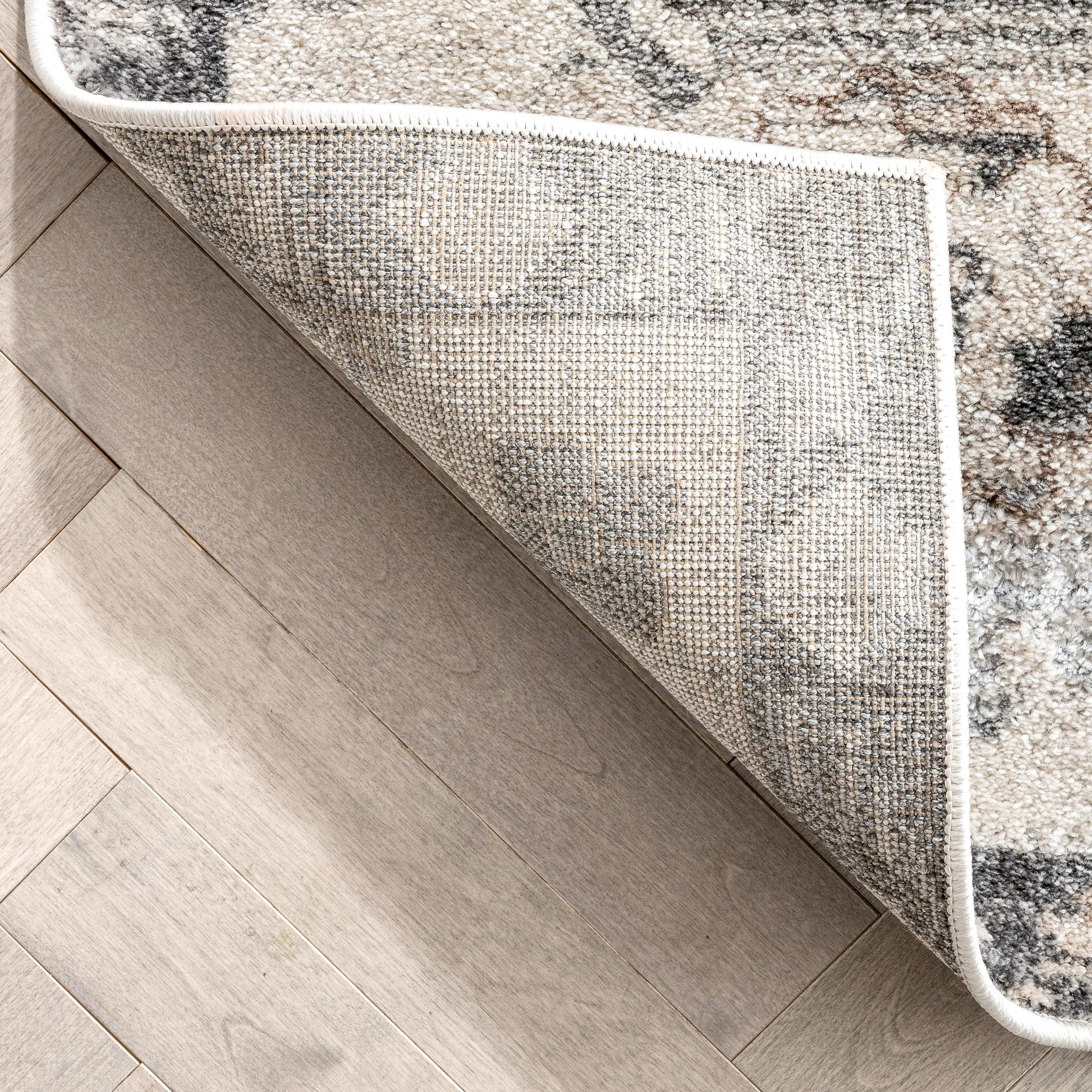 Selma Oriental Floral Pattern Grey Vintage Rug、mySite、gigharbornorthrealestate