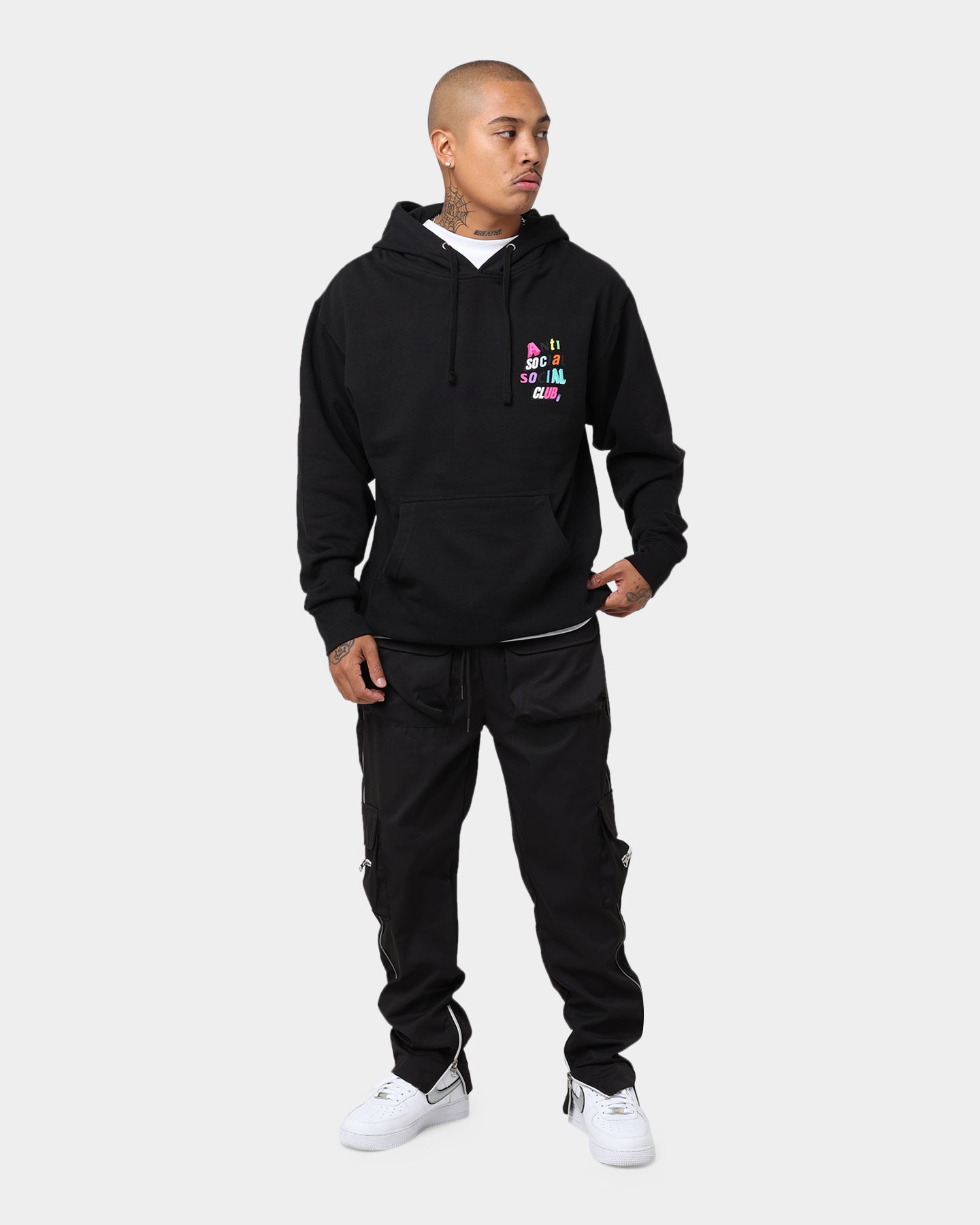 Anti Social Social Club The Real Me Hoodie Black、mySite、zt4zffjzw