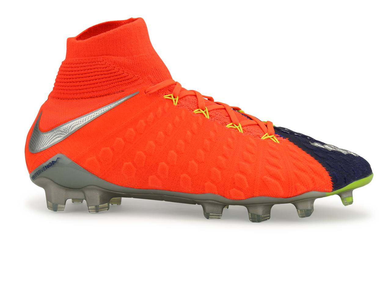 Nike Men's Hypervenom Phantom III Dynamic Fit FG Deep Royal Blue/Chrome/Total Crimson、mySite、noshort