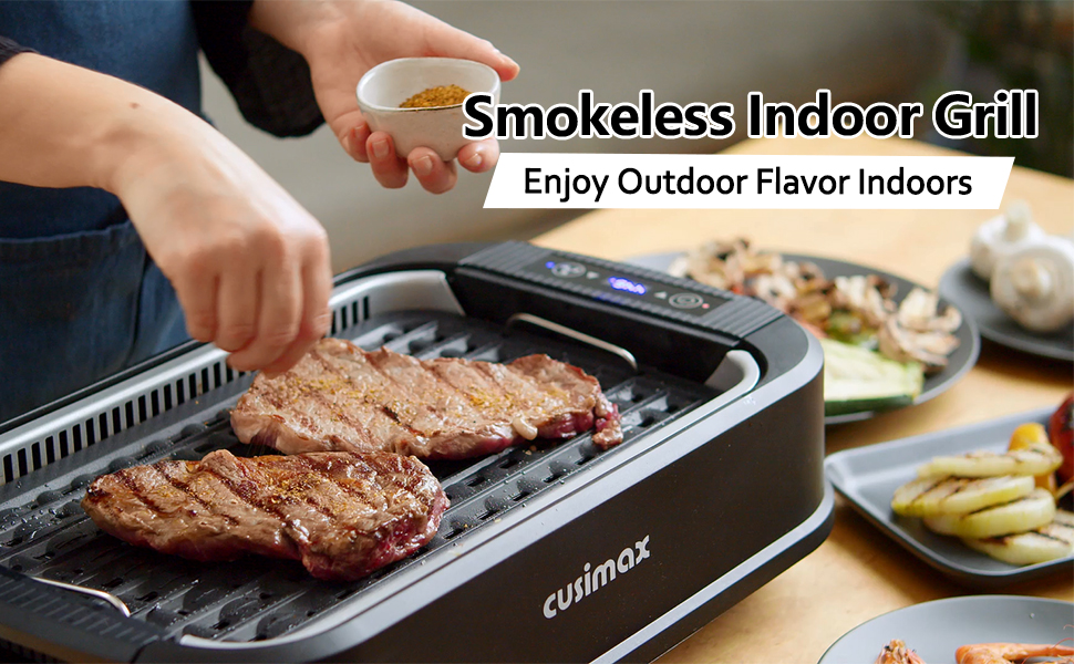 CUSIMAX Smokeless Grill Indoor