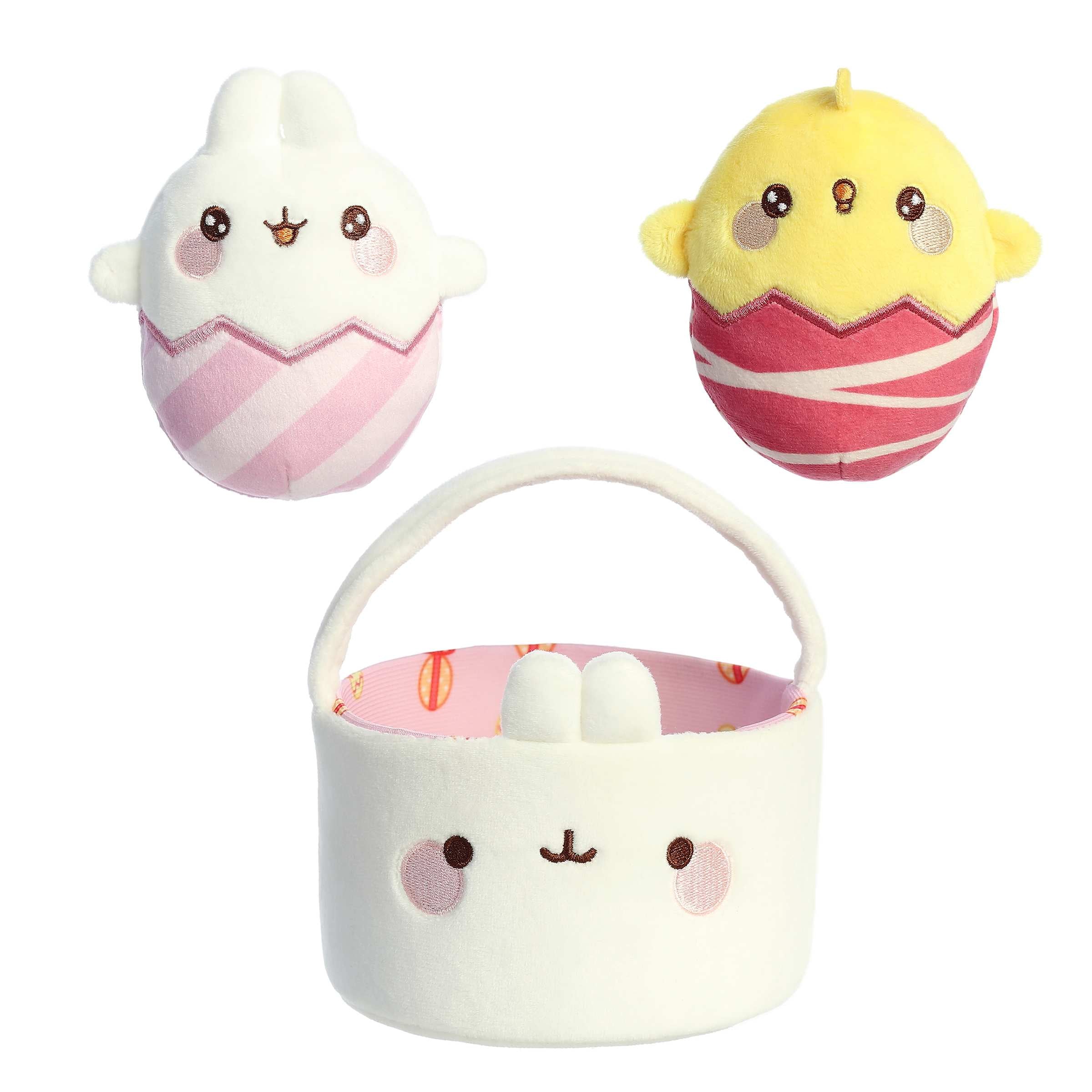 Aurora® - Molang - 6 Molang Easter Basket、mySite、g9winljtr