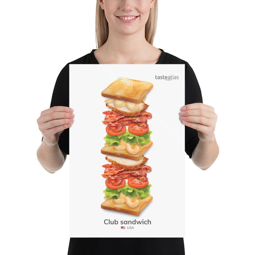 Club Sandwich Poster (in)、mySite、camillekostekn