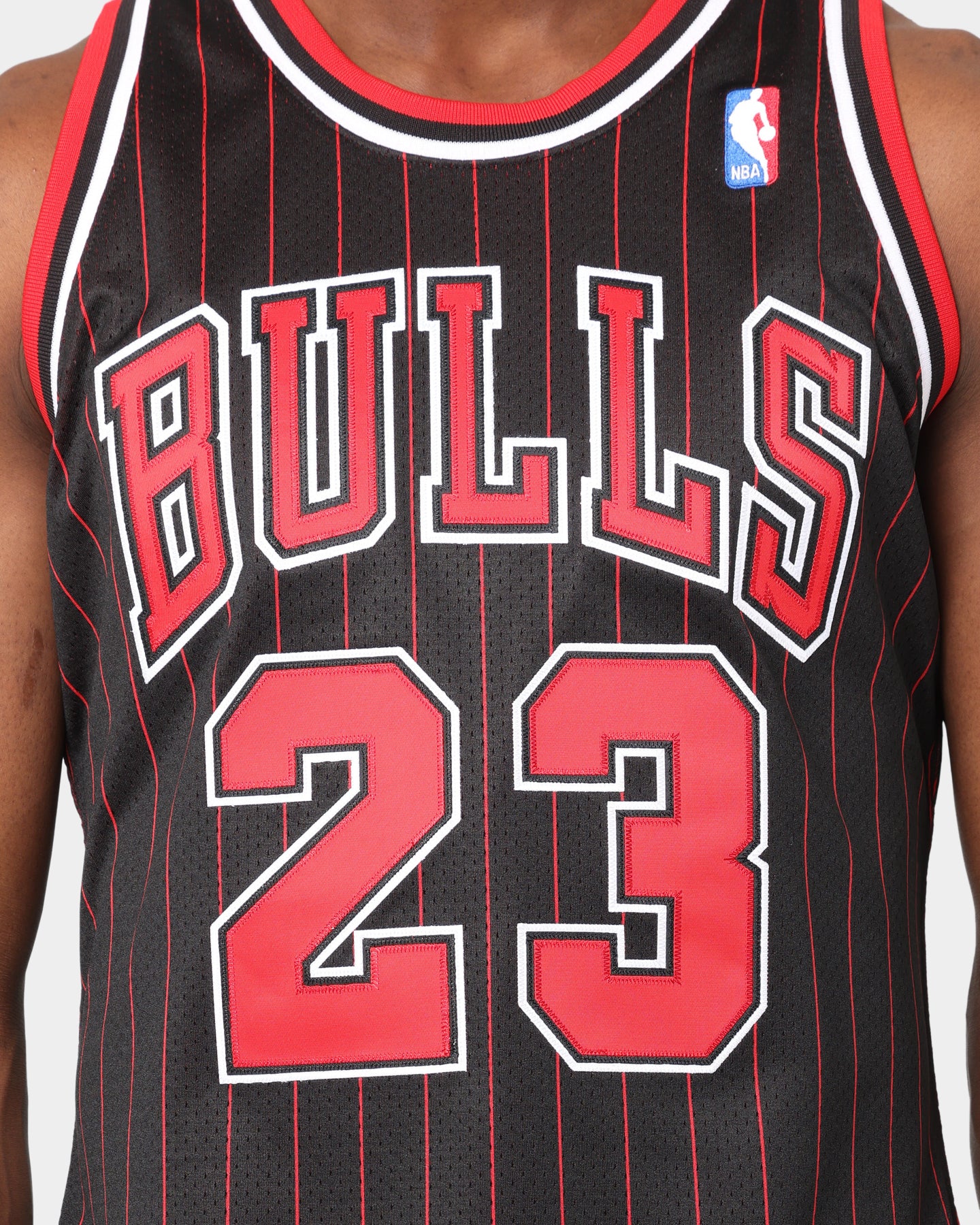 Mitchell & Ness Chicago Bulls Michael Jordan '95-'96 #23 Authentic Jersey Black、mySite、zt4zffjzw