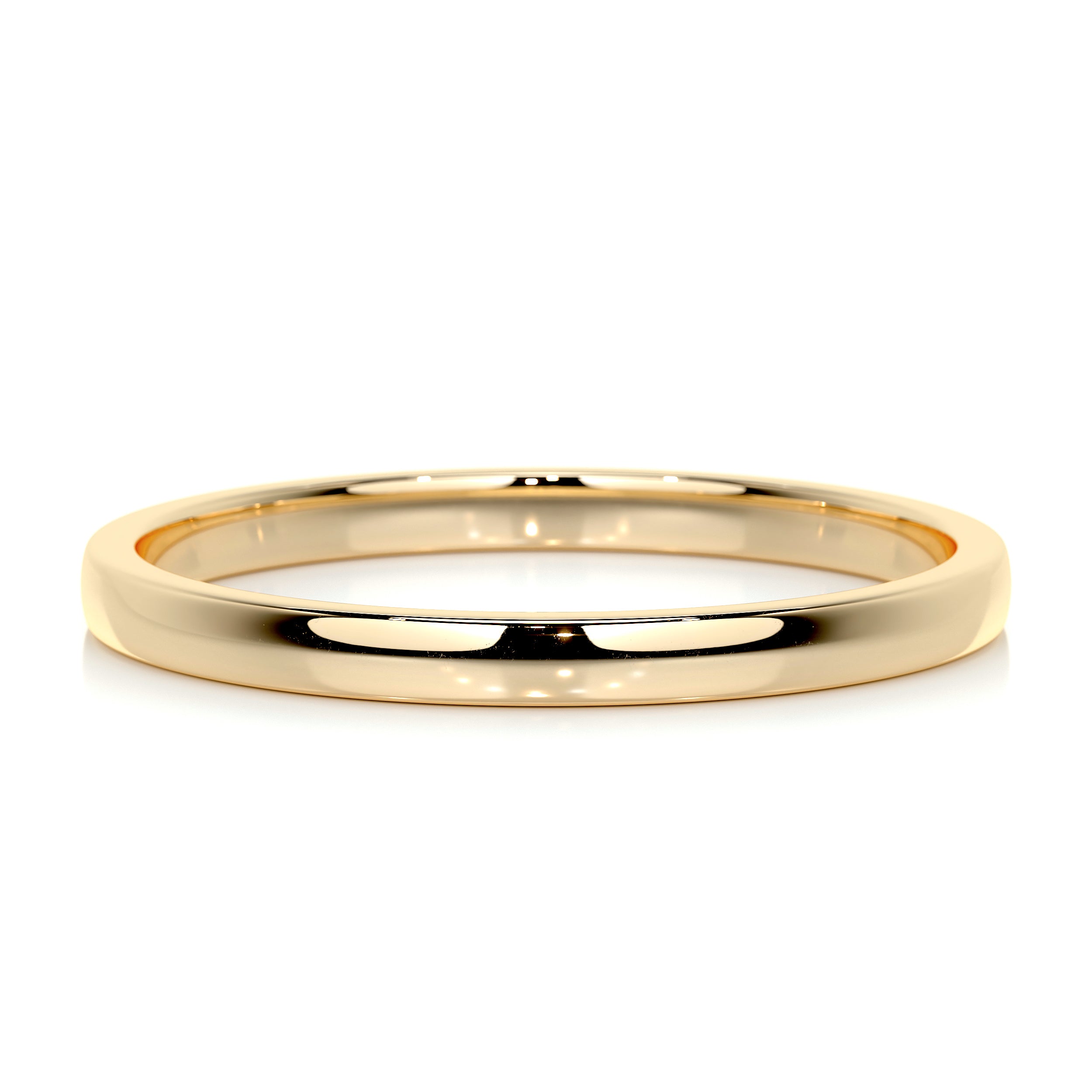 Jack Men's Wedding Band -18K Yellow Gold、mySite、hinf8tx79