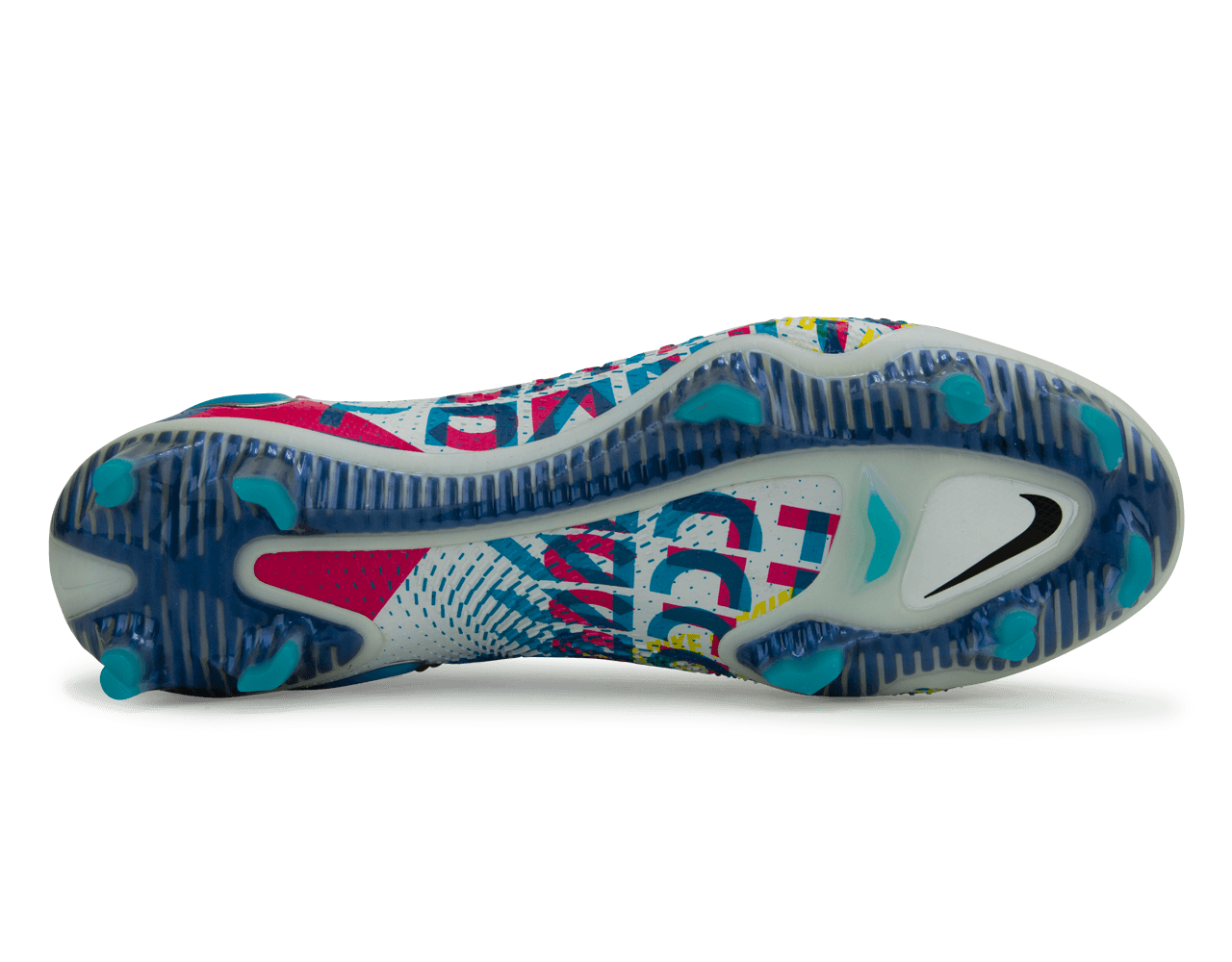 Nike Men's Phantom GT DF Elite 3D FG Blue/Pink、mySite、noshort