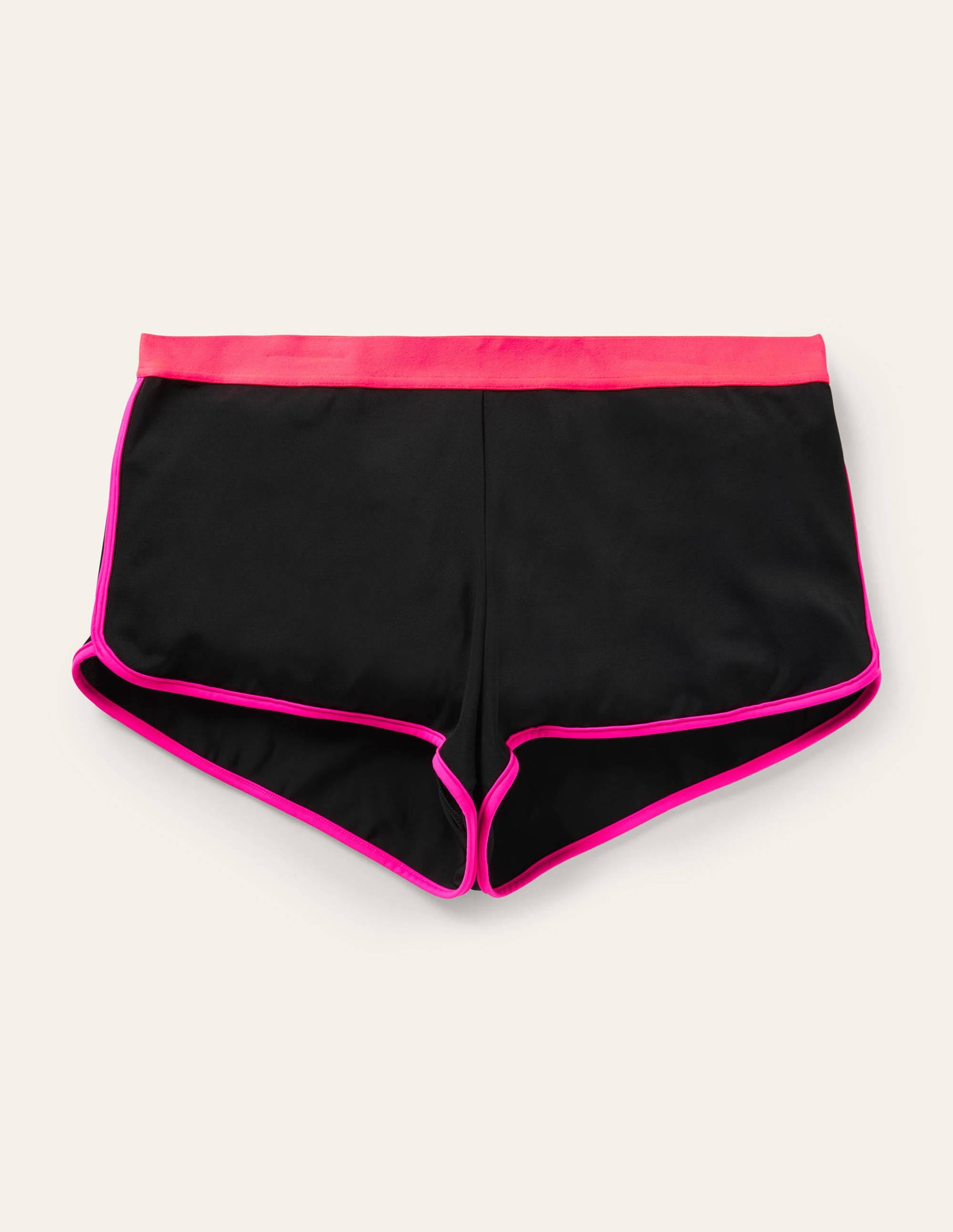  Elastic Band Beach Short-Black, Vibrant Red、mySite、ashleygrahame