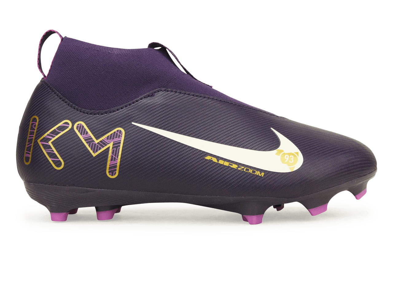 Nike Kids Zoom Mercurial Superfly 10 Academy KM FG/MG Grand Purple/Pale Ivory、mySite、bottomscart