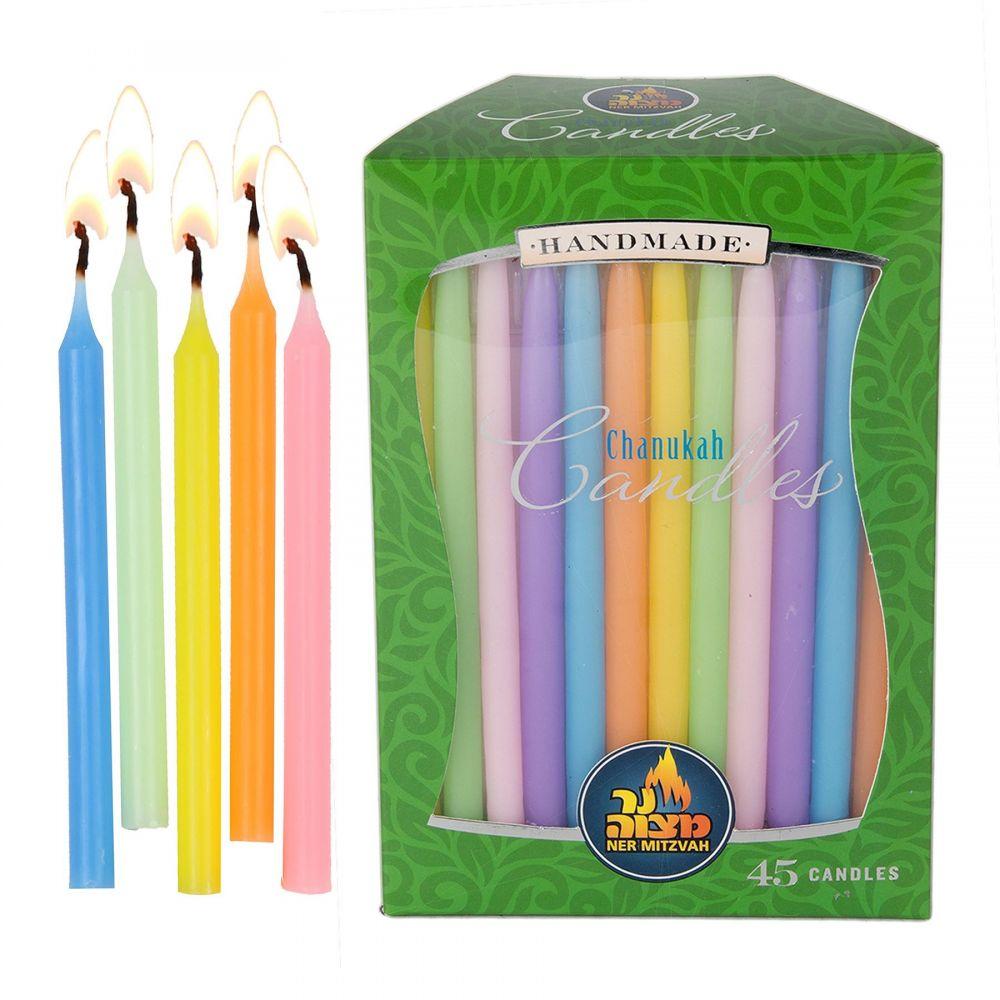 Handmade Pastel Chanukah Candles、mySite、topwebapps