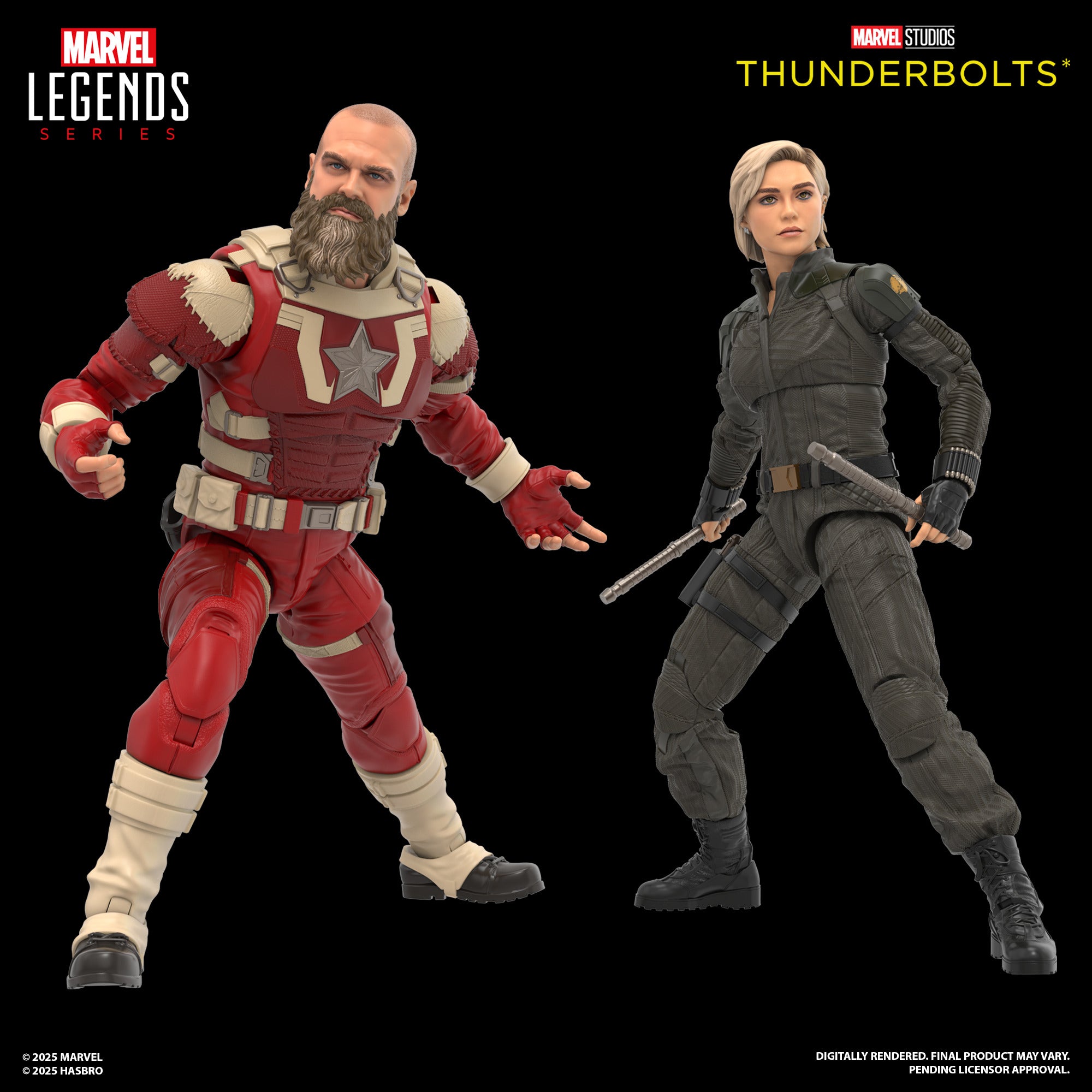 Marvel Legends Series Thunderbolts Movie Yelena Belova and Red Guardian 2-Pack、mySite、hgirdovlk