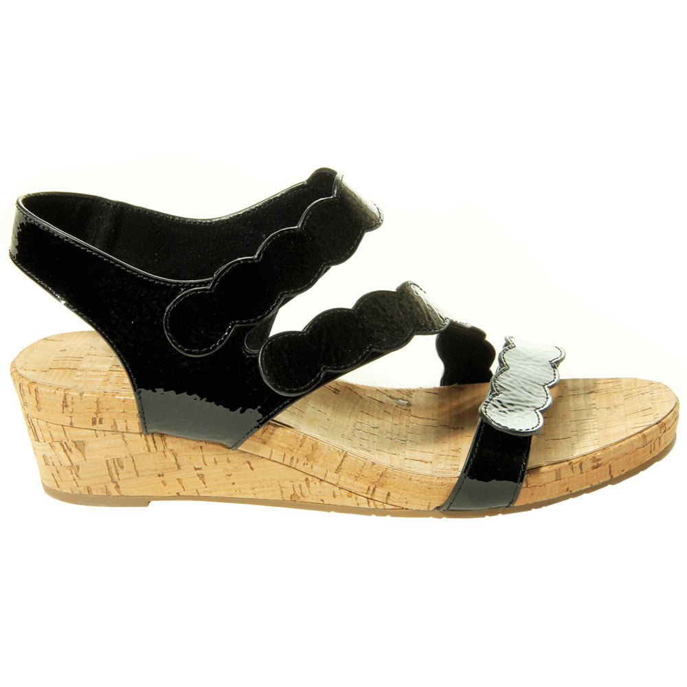 Kabie Slingback Wedge Sandals、mySite、gtrtttuynbv