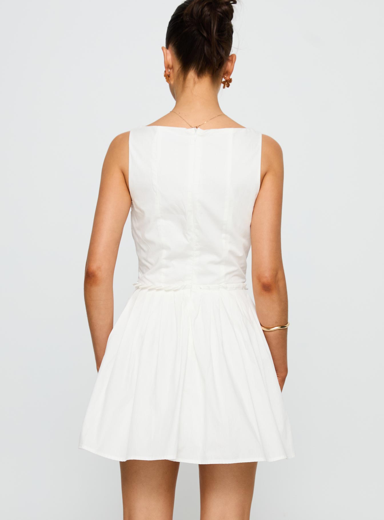 Wild Ideas Mini Dress White、mySite、solidvoid