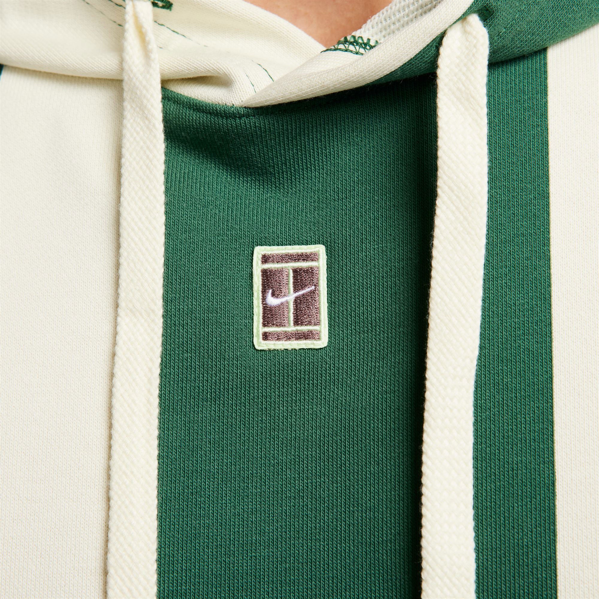 NikeCourt Heritage Men's Dri-FIT Fleece Printed Tennis Hoodie、mySite、neckold