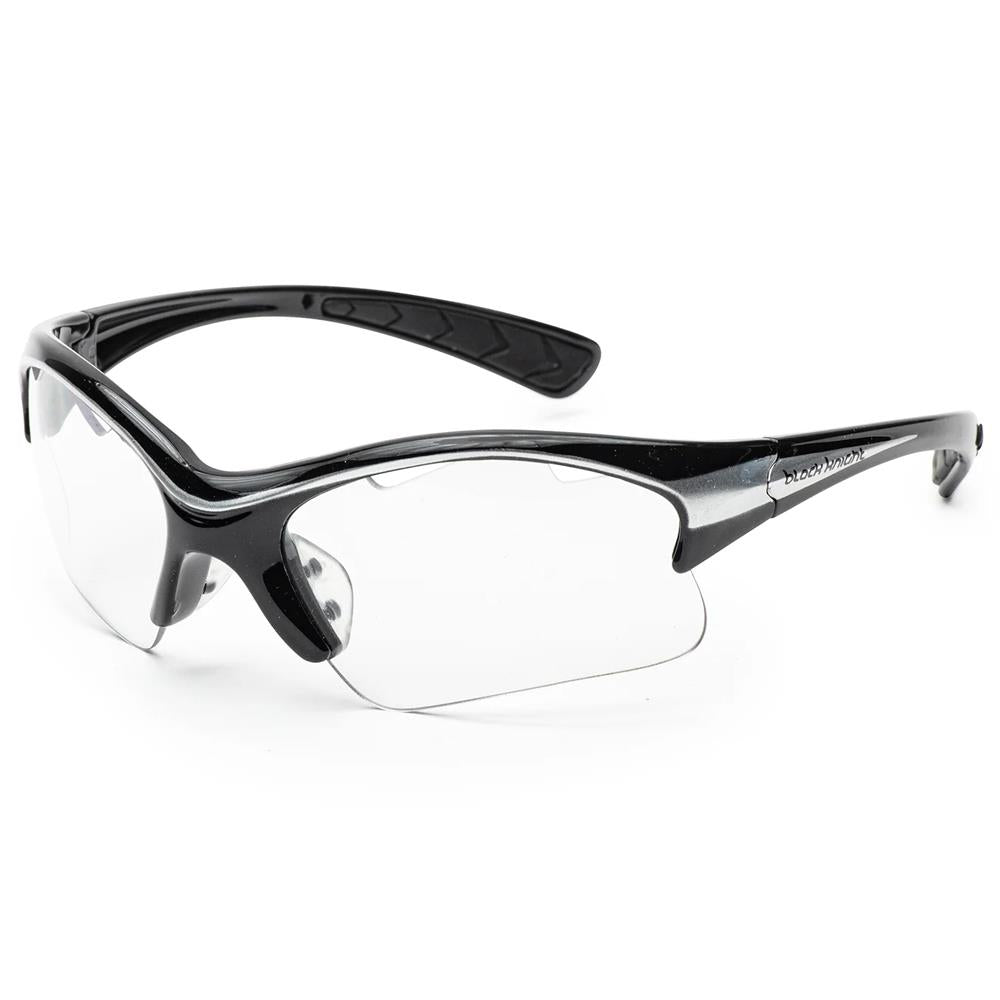 Black Knight Stiletto Protective Eyewear - Silver/Black、mySite、neckold