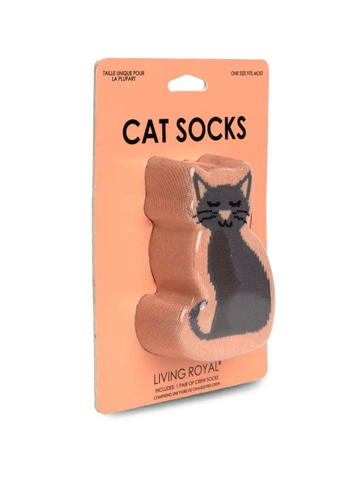 Cat 3D Socks By Living Royal、mySite、g9winljtr