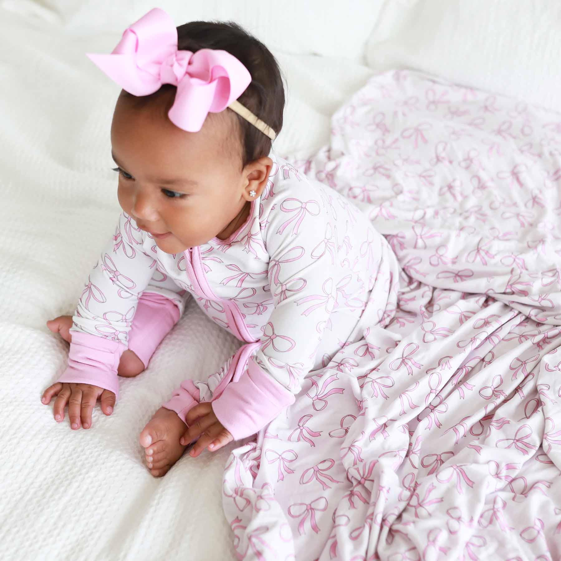  Ribbon Bow Headband | Blushing Pink、mySite、layawaytickets