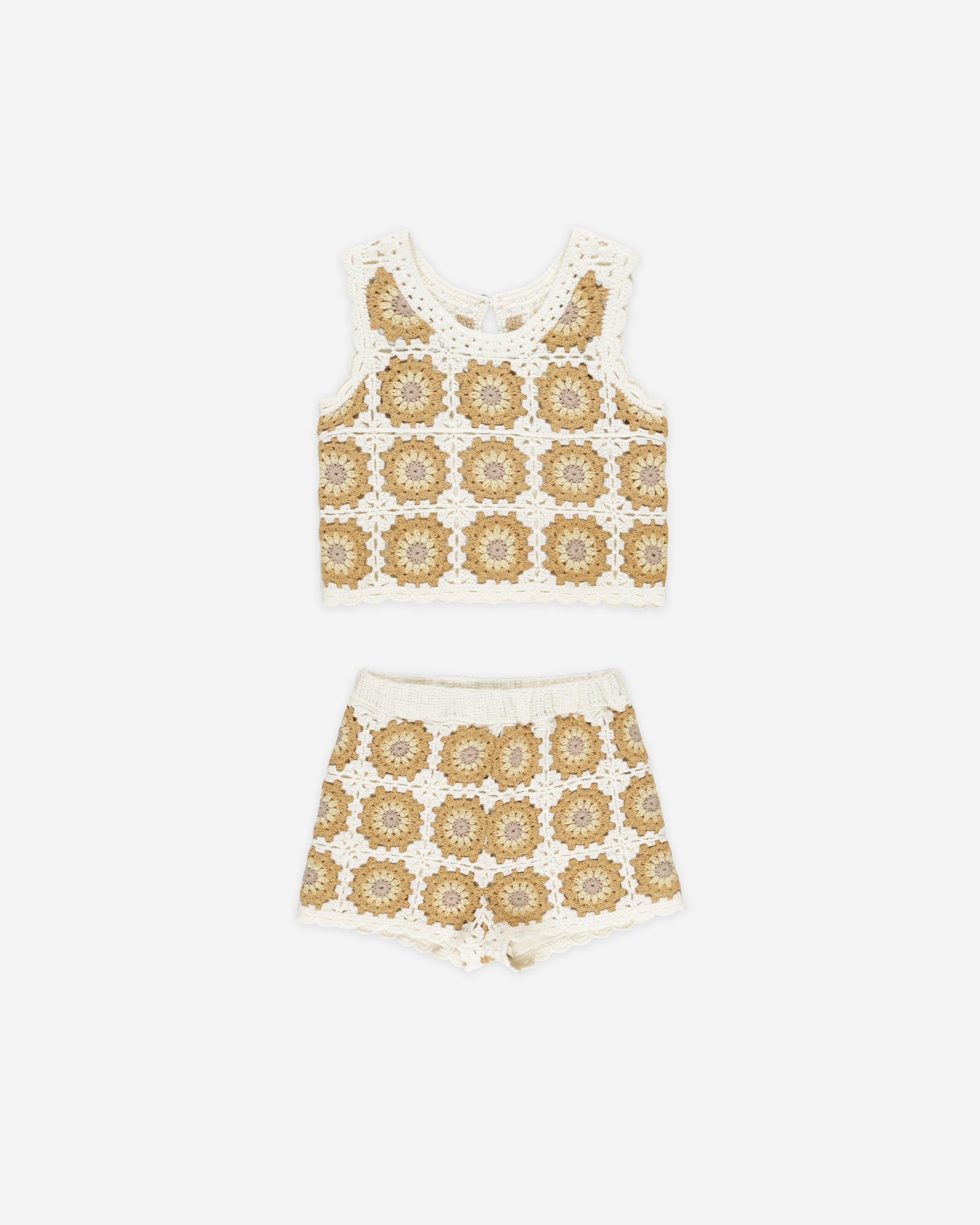  Crochet Tank Set || Marigold Daisy、mySite、layawaytickets