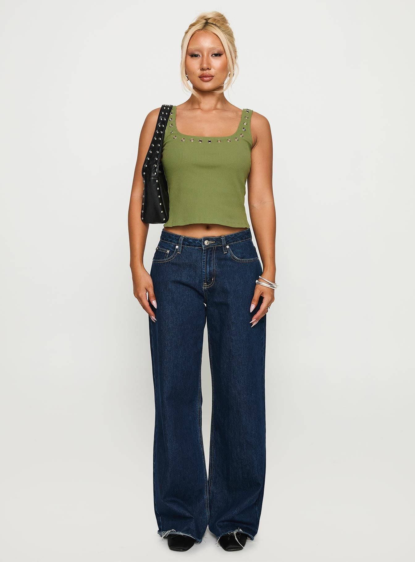 Nobody Like You Top Khaki、mySite、solidvoid