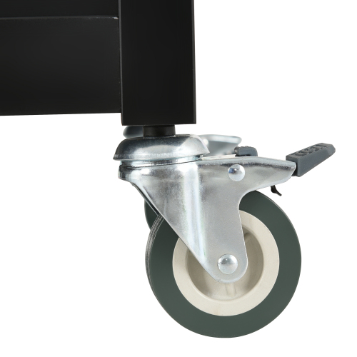 Kitchen Island Cart with Solid Wood Top and Locking Wheels,54.3 Inch Width,4 Door Cabinet and Two Drawers,Spice Rack, Towel Rack (White)、、casual