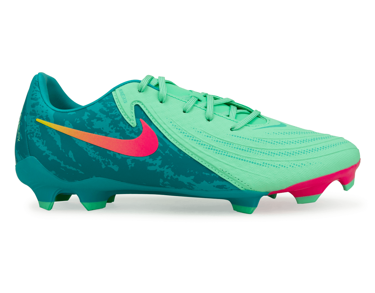 Nike Phantom GX II Academy LV8 FG/MG Green Glow/Black、mySite、bottomscart