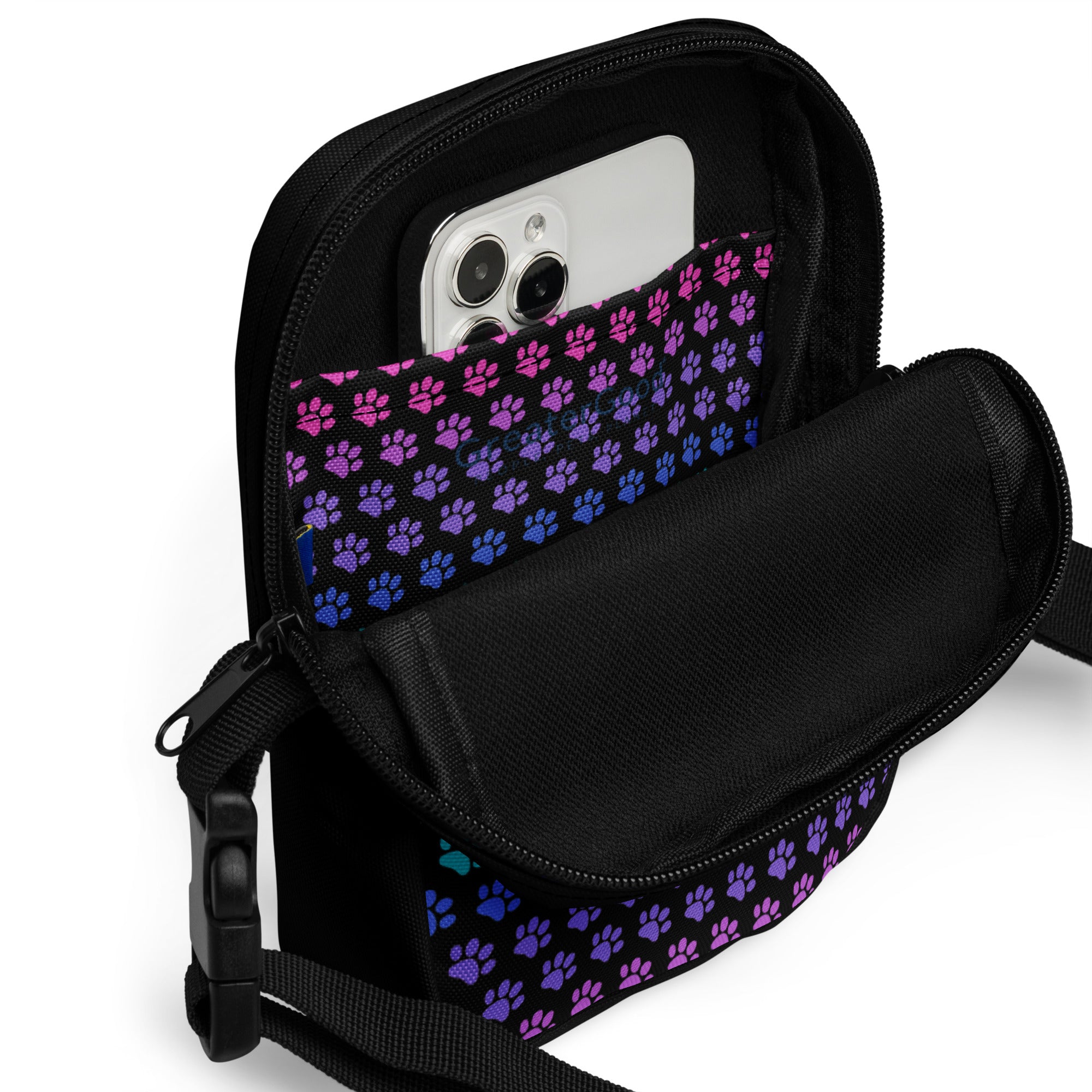 Rainbow Paws Utility Crossbody Bag、mySite、camillekostekn
