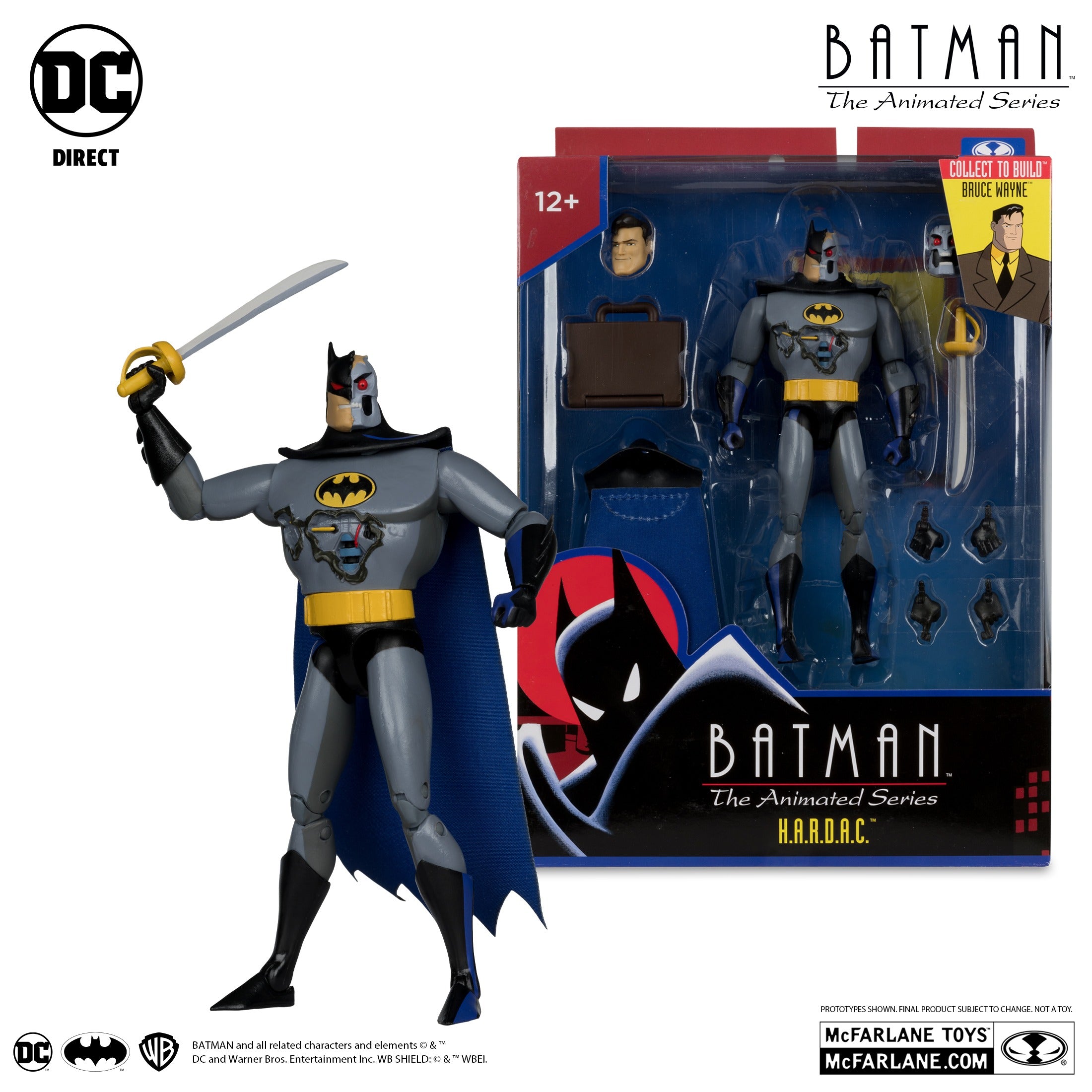 DC Direct Exclusive Batman The Animated Series COMPLETE SET OF 4 (Bruce Wayne BAF)、mySite、hgirdovlk