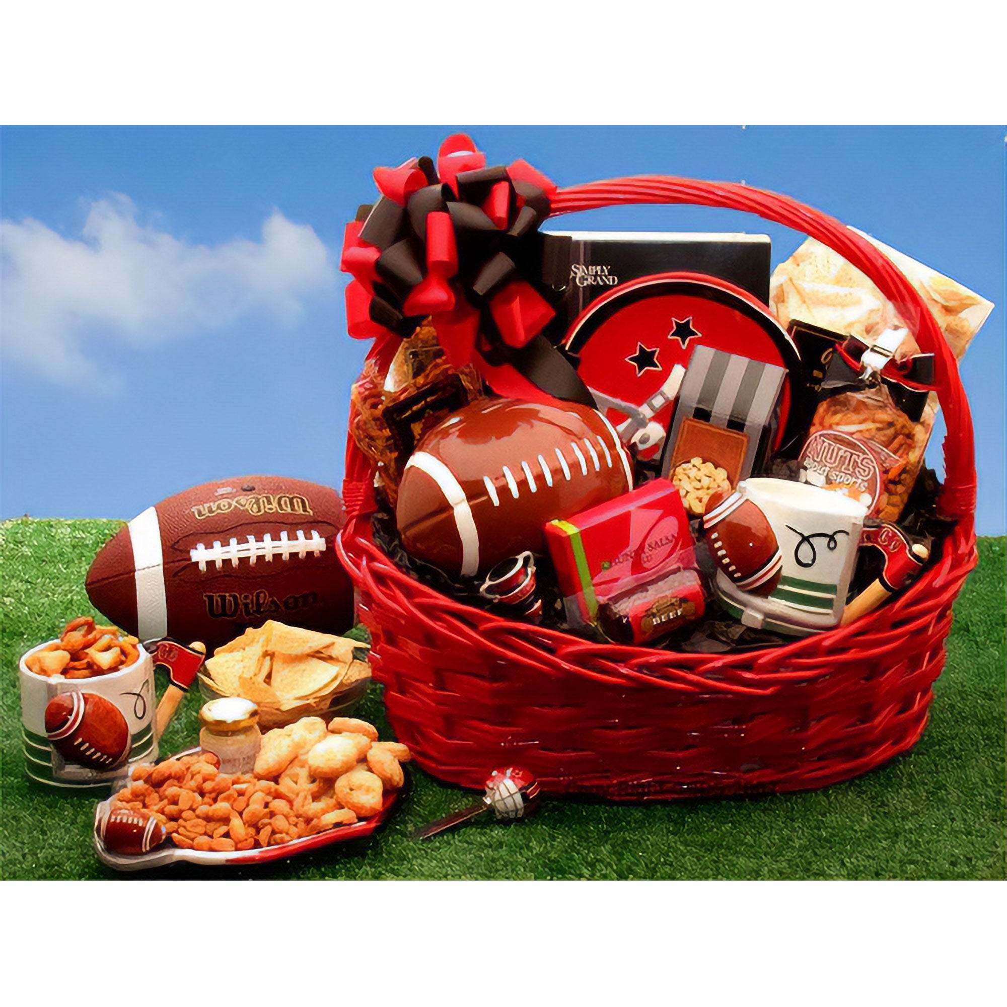 Football Fanatic Sports Gift Basket、mySite、camillekostekn