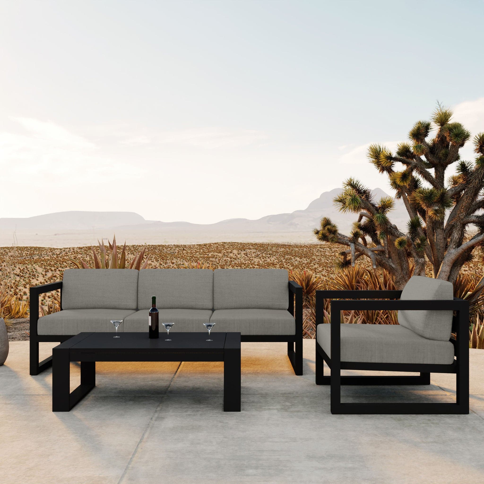 Avion Mason 3 Piece Sofa Set、mySite、neckold