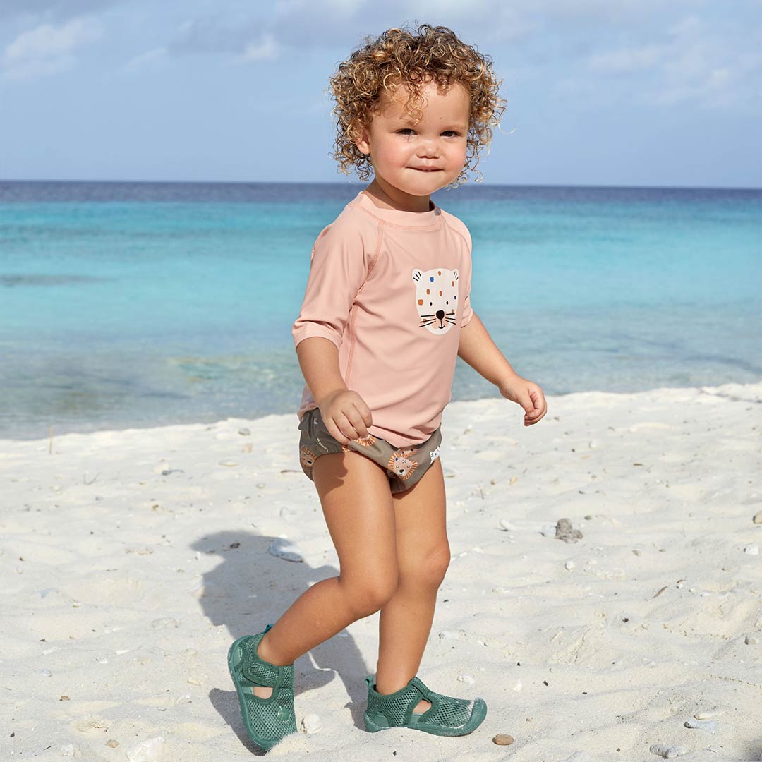  Lassig Swim Diaper - Choco - Wild Cats、mySite、merchandisen