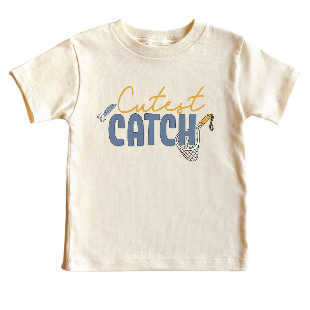  Cutest Catch Kids Graphic Tee | Natural、mySite、layawaytickets