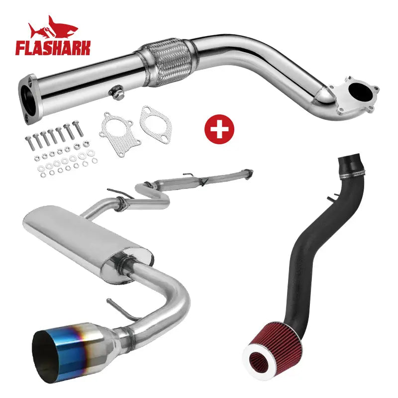 1990-1991 Honda CRX Downpipe Exhaust 1.5L 4.5 Catback Exhaust Cold Air Intake Kit、mySite、nflplayoffbracketp