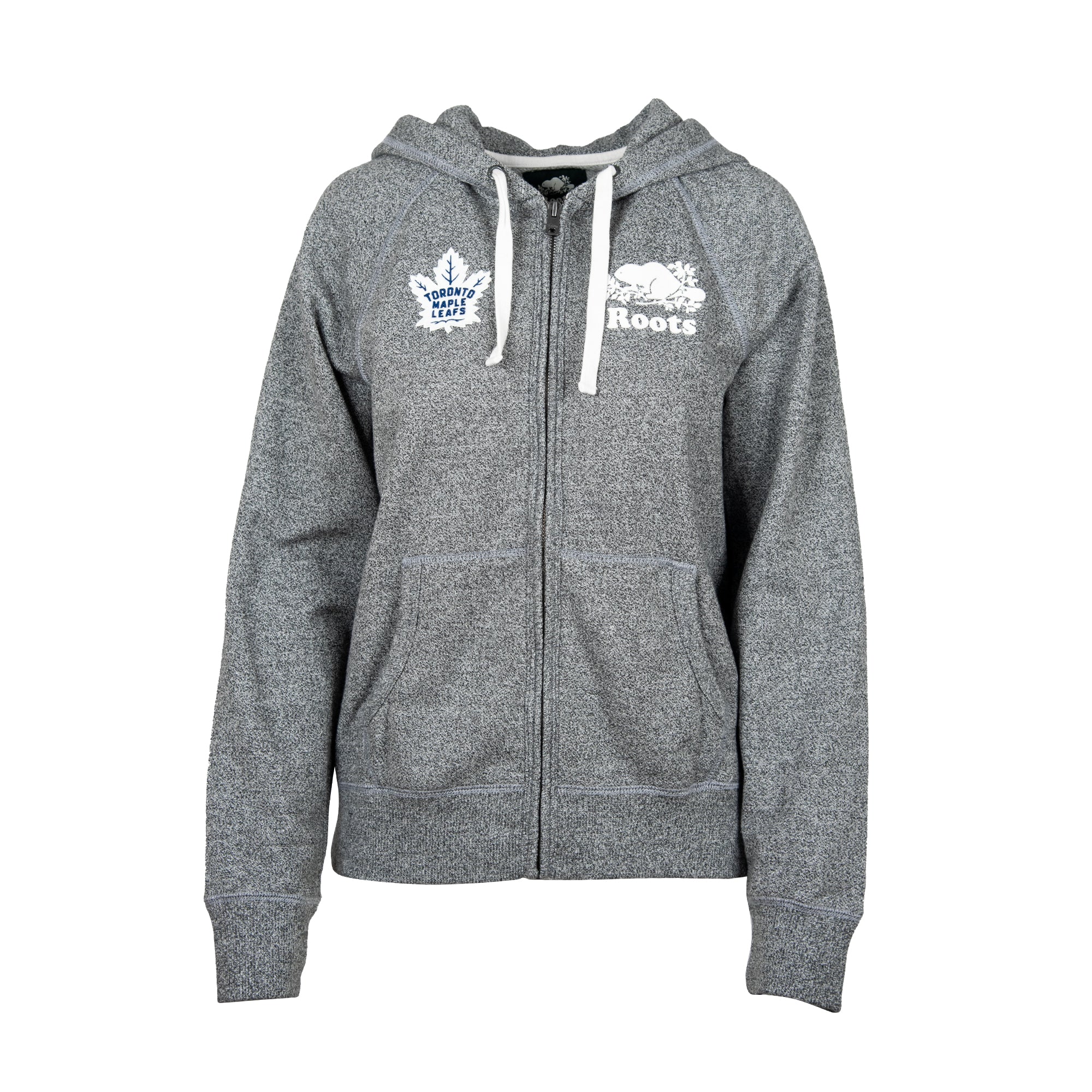 Salt & Pepper Full Zip Hoody