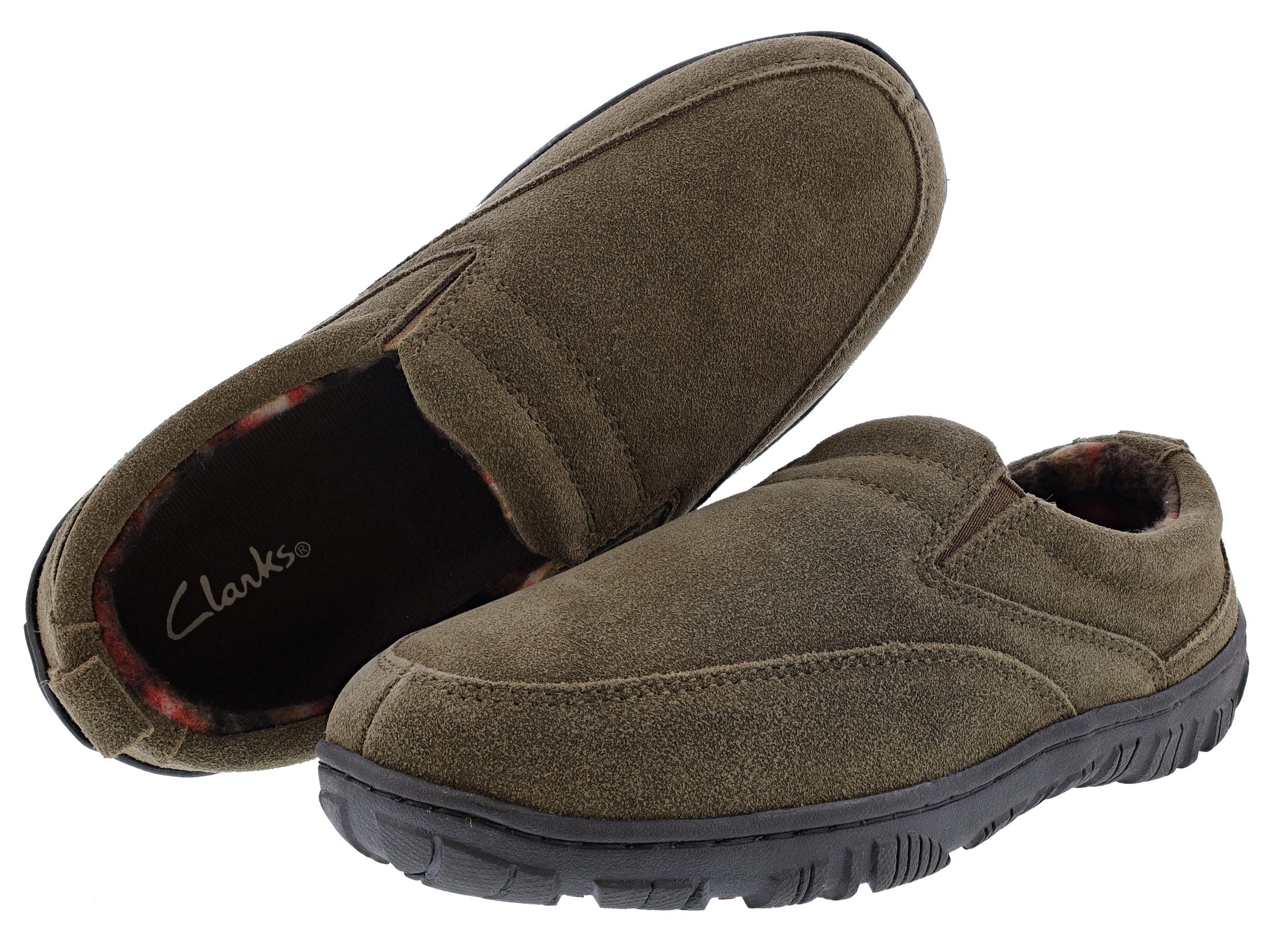 Clarks Men's Josh Indoor & Outdoor Winter Slippers、mySite、dreamappss