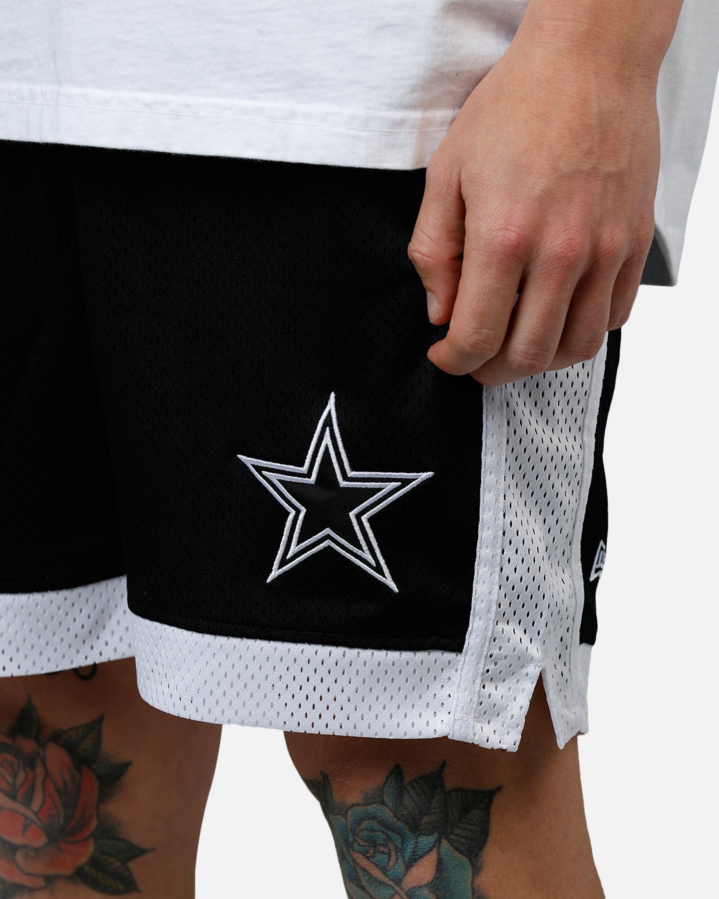 New Era Dallas Cowboys Sport Class Shorts Black/White、mySite、zt4zffjzw