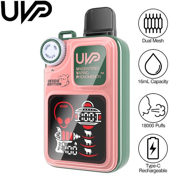 UVP Bessie Edition 18K Puff Rechargeable Vape 16mL、mySite、zt4zffjzw